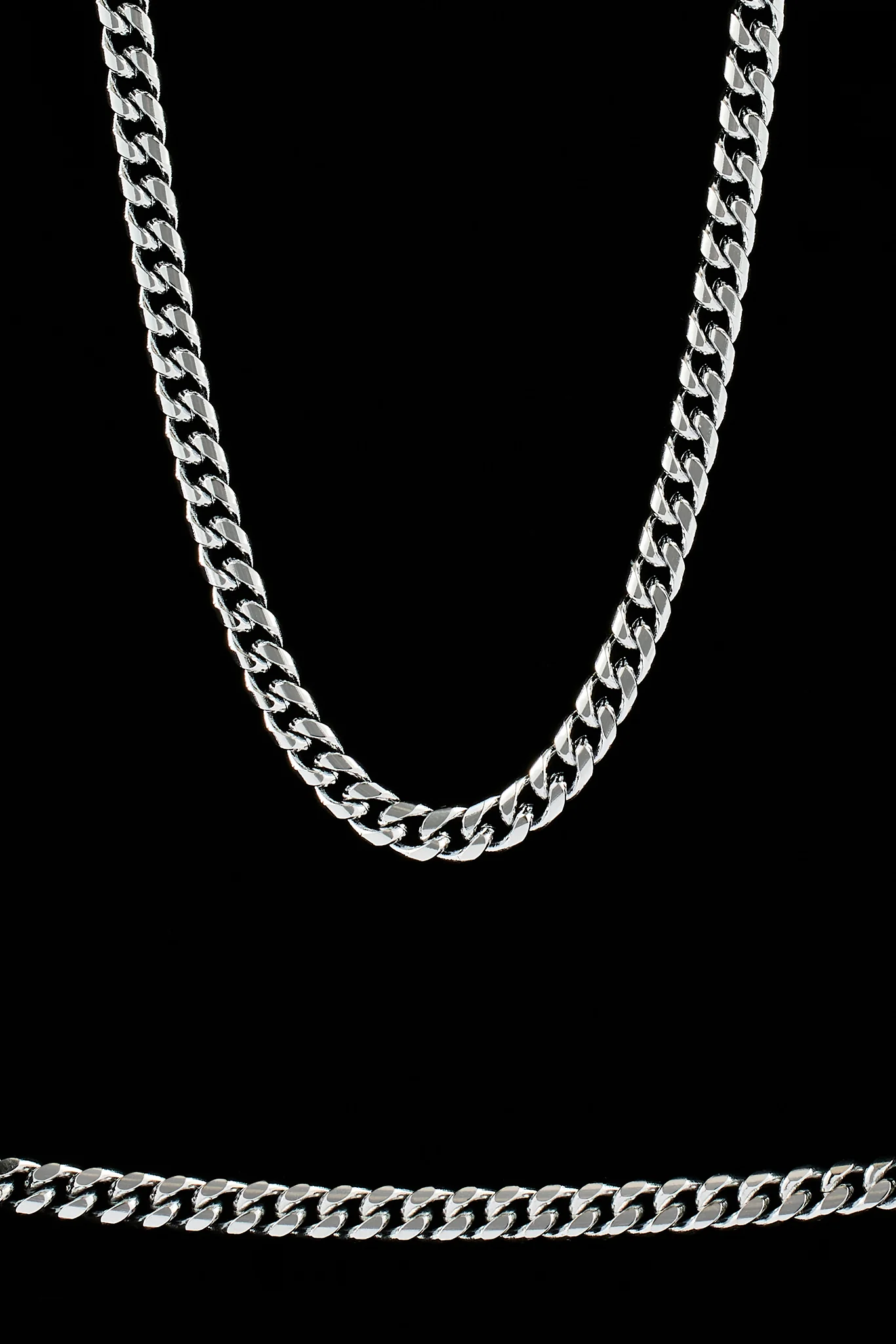 Miami Cuban Chain & Bracelet - 5mm - Image 3