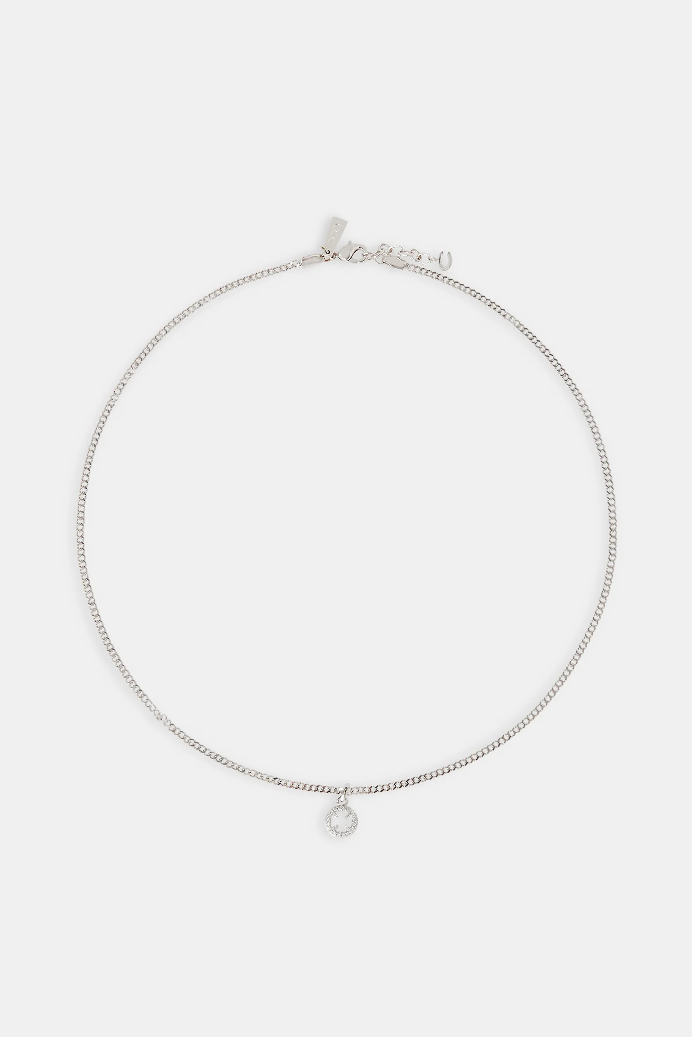 Micro Iced Motif Cut Out Necklace - 10mm - Image 2
