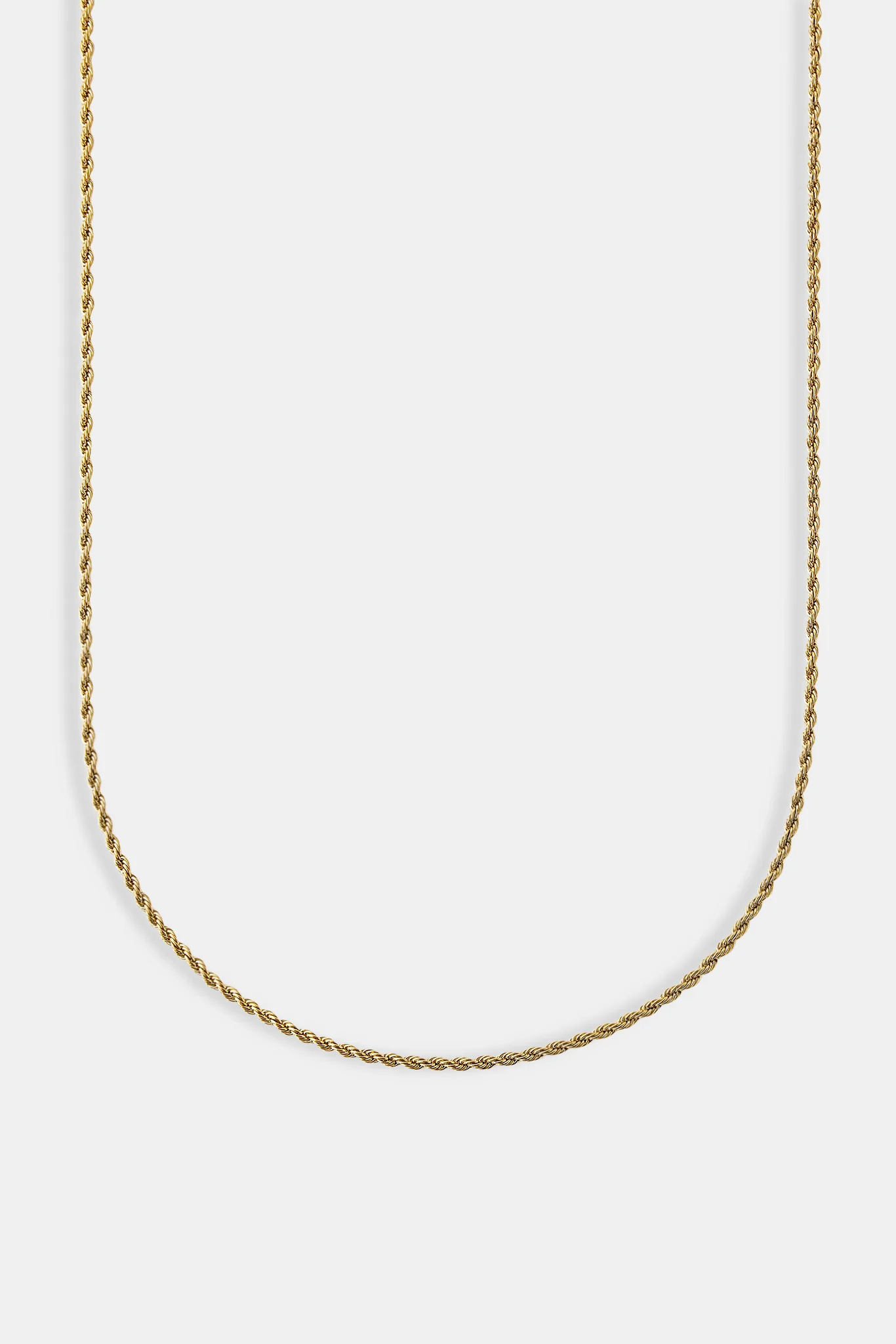 Micro Rope Chain - 1.5mm - Gold - Image 2