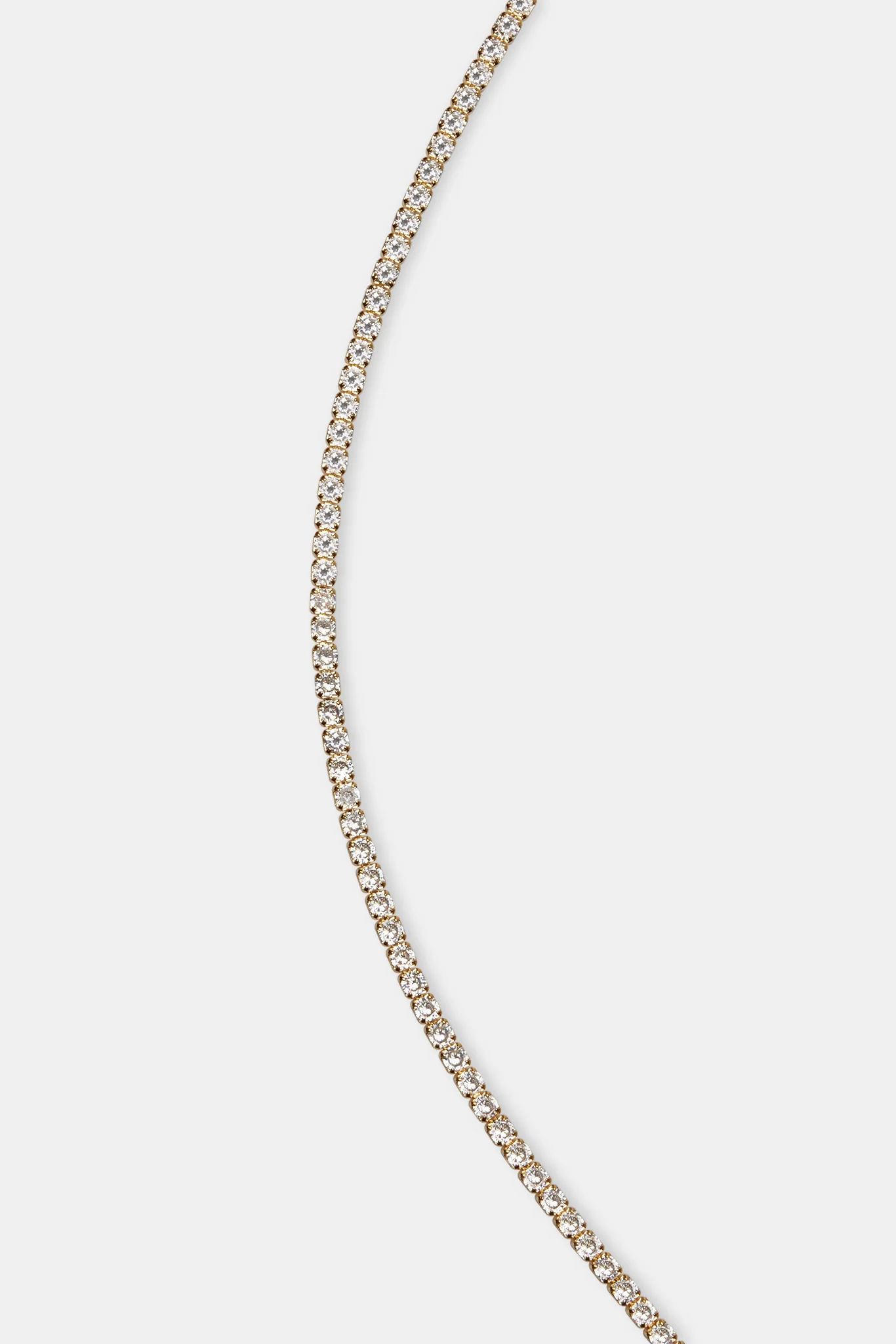 Micro Tennis Belly Chain - Gold - Image 2