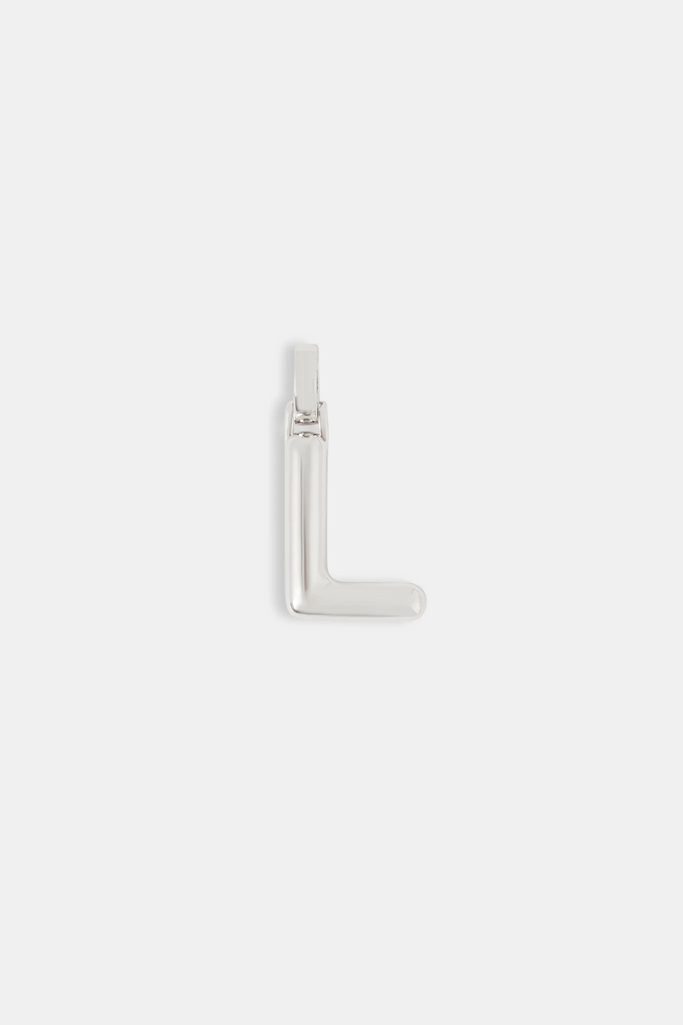 Mini Polished Balloon Letter Pendant - 20mm - Image 8