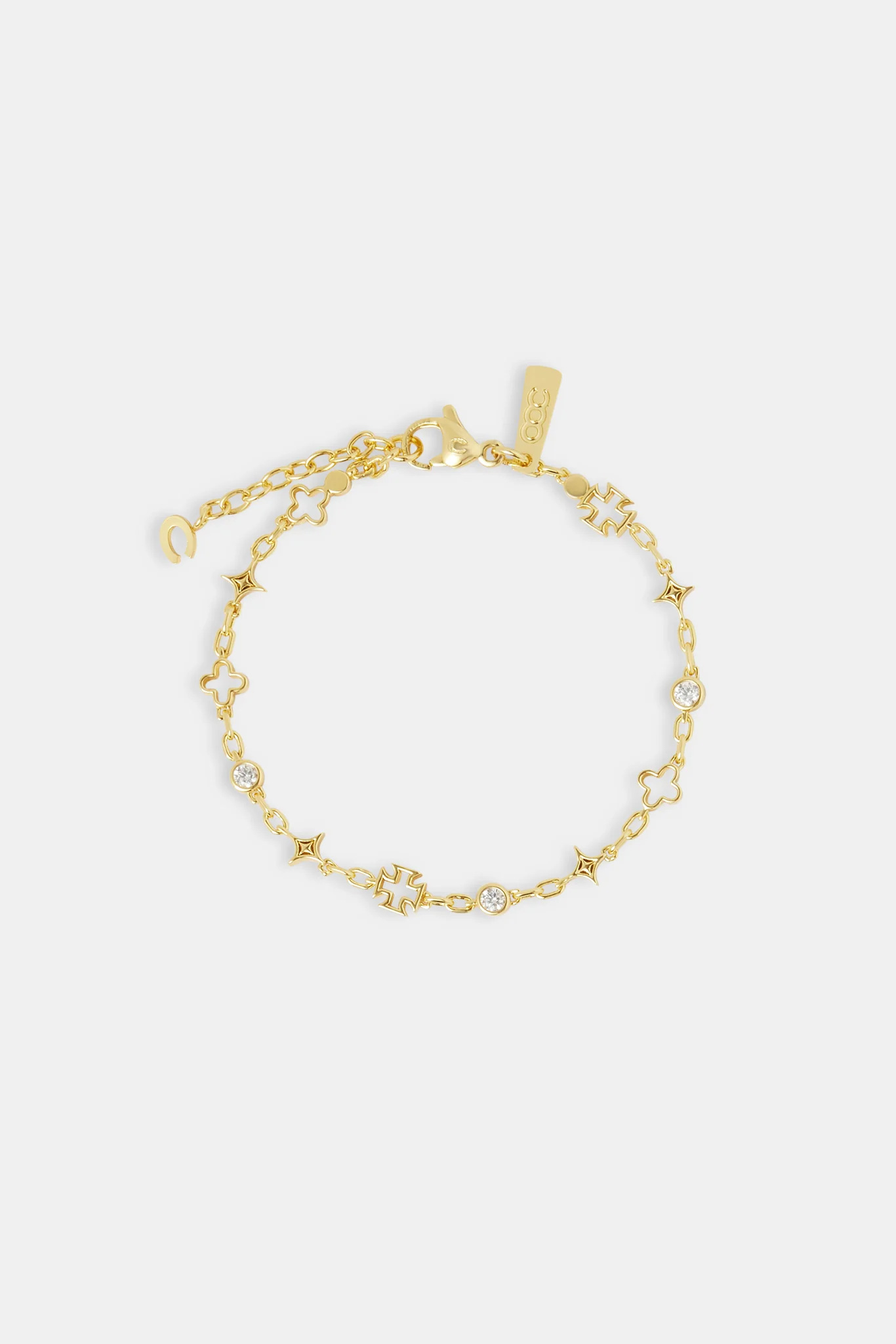 Mixed Motif Rolo Bracelet - Image 2