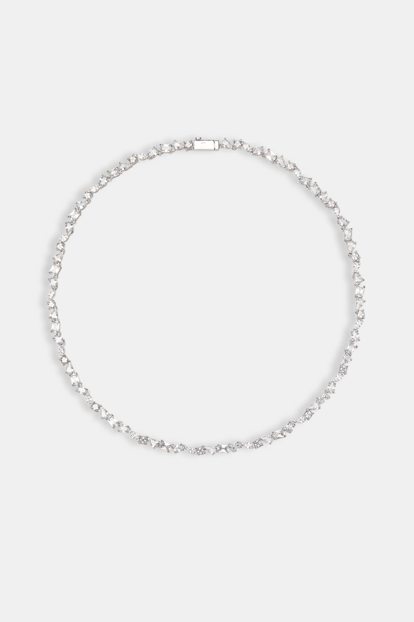 Mixed Shape Tennis Chain - 5mm - Image 4