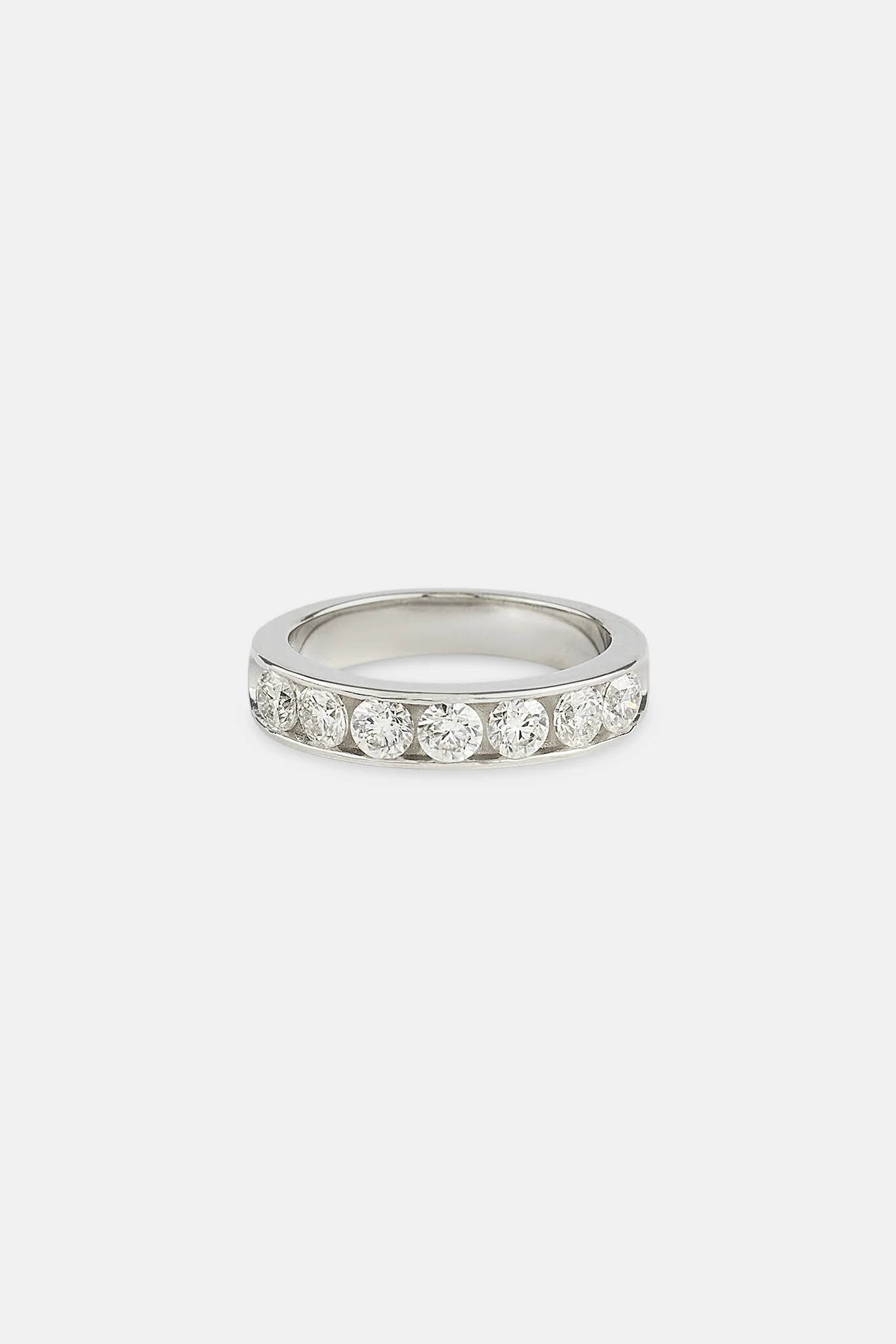 Moissanite Band Ring - 5mm - Image 3