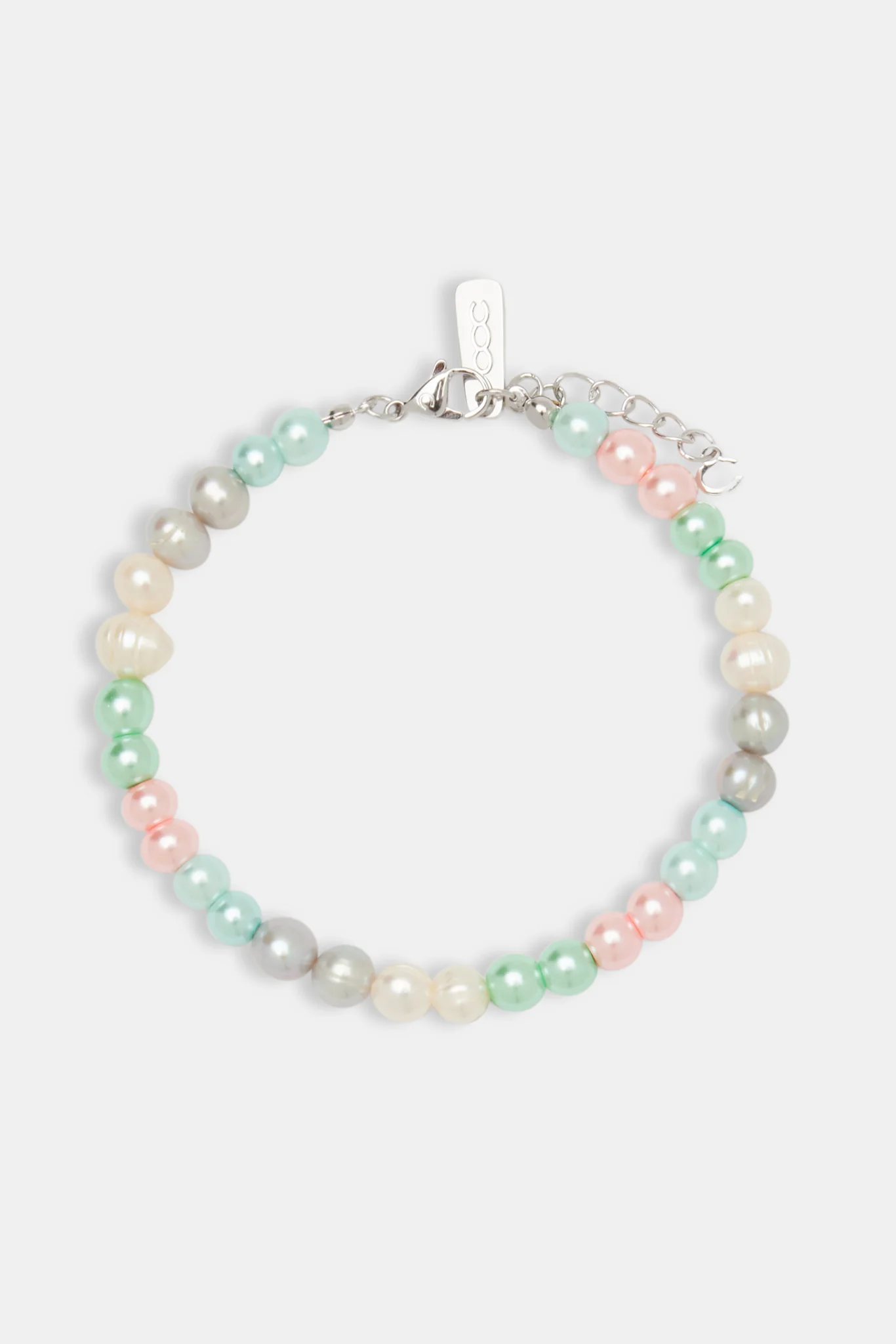 Multi Colour Freshwater Pearl Bracelet - 6mm - Image 2