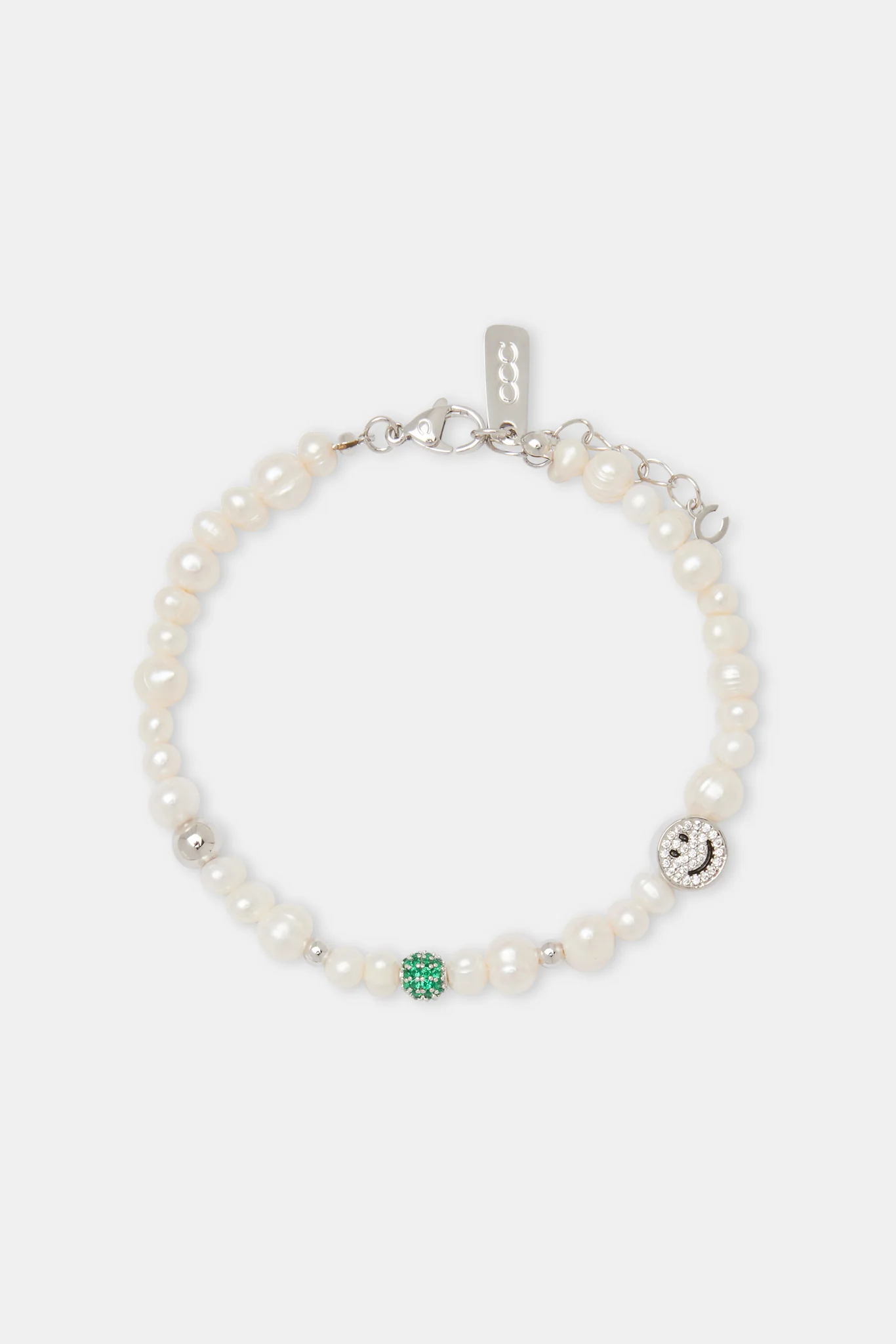 Multi Colour Ice Ball Freshwater Pearl Bracelet - Image 2