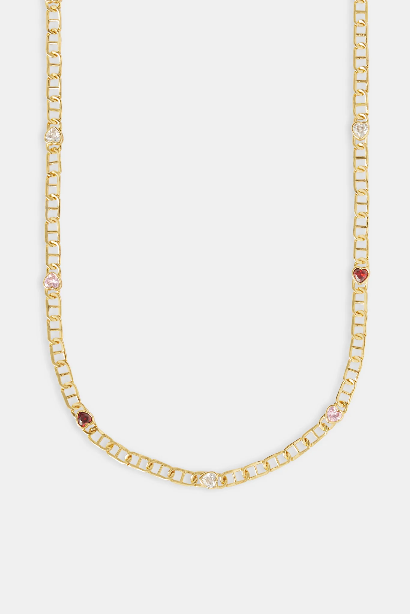 Multi Gem Coffee Bean Chain - 6mm - Image 2