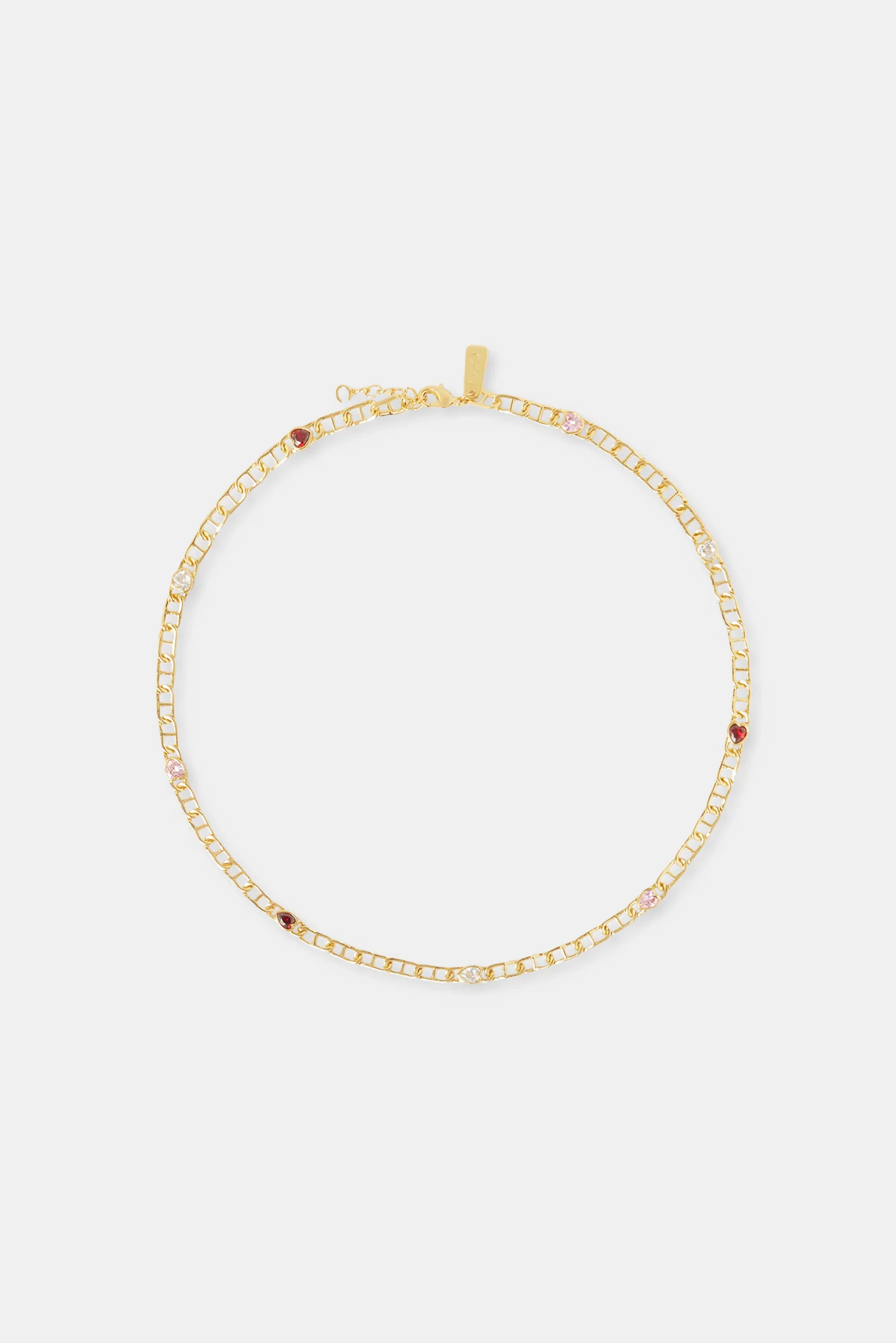 Multi Gem Coffee Bean Chain - 6mm - Image 4
