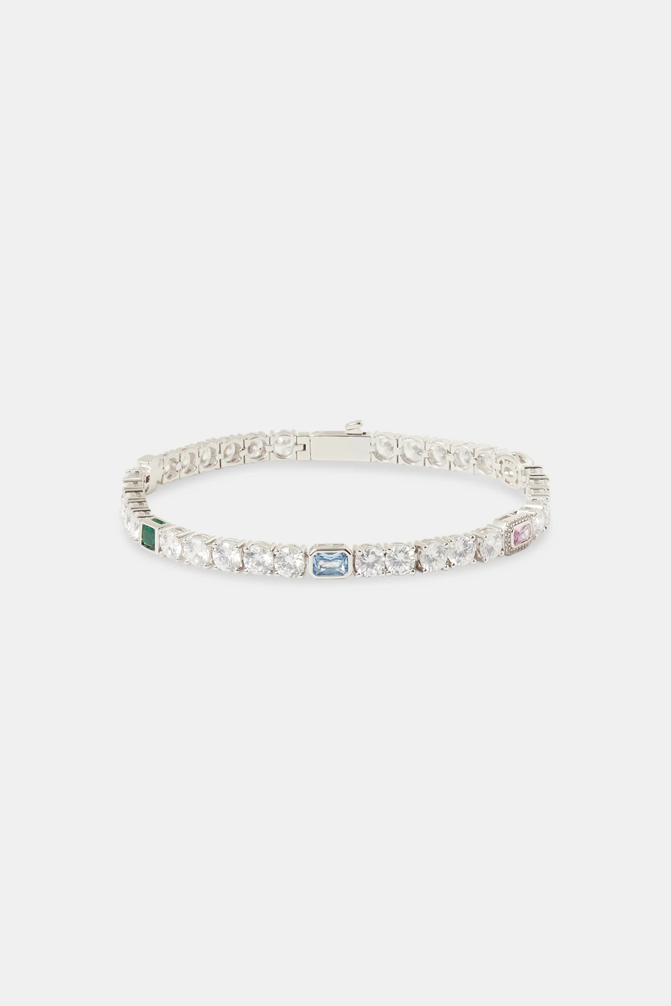 Multi Gemstone Tennis Bracelet - 5mm - Image 2