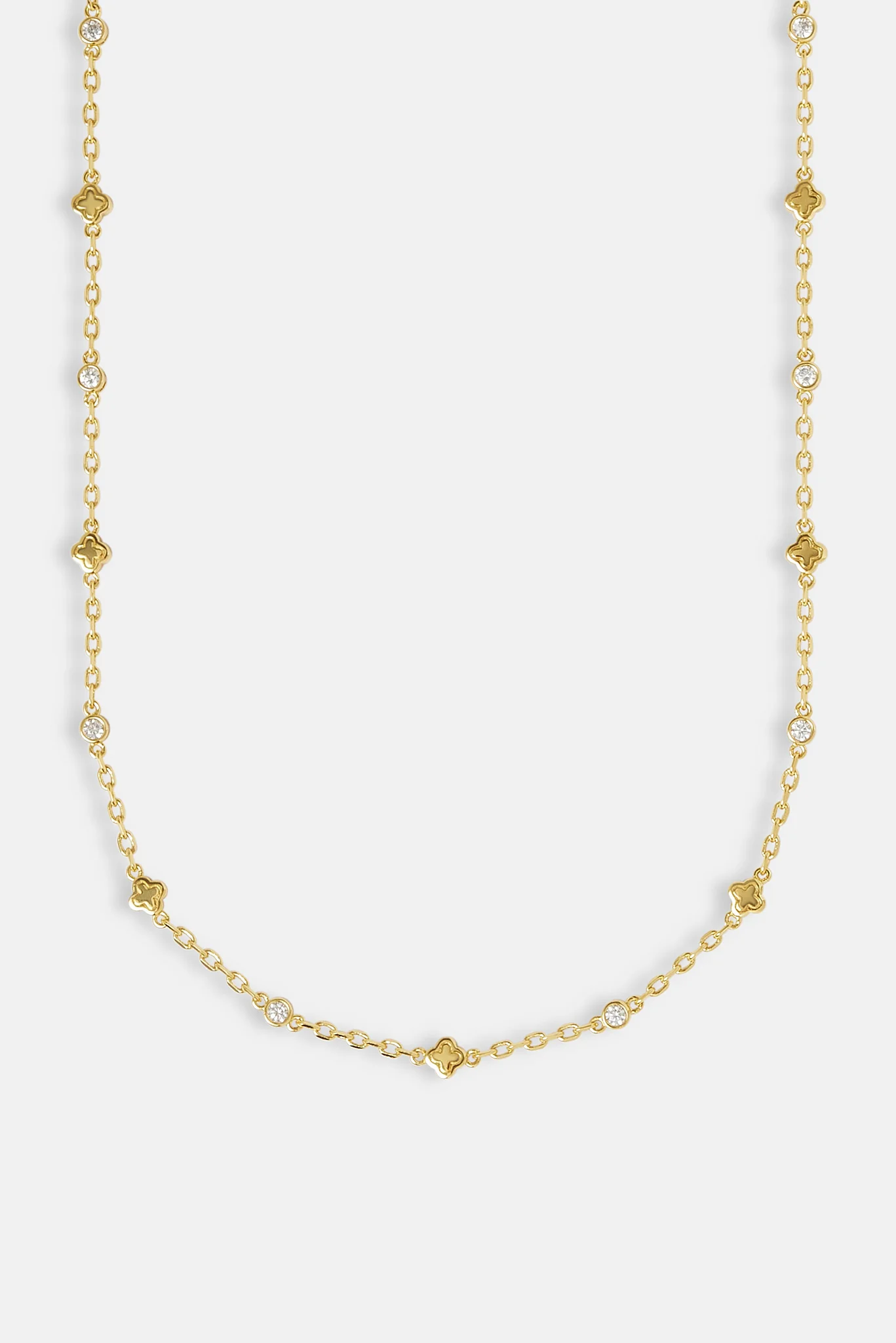 Multi Motif and Gemstone Necklace - 6mm - Image 2