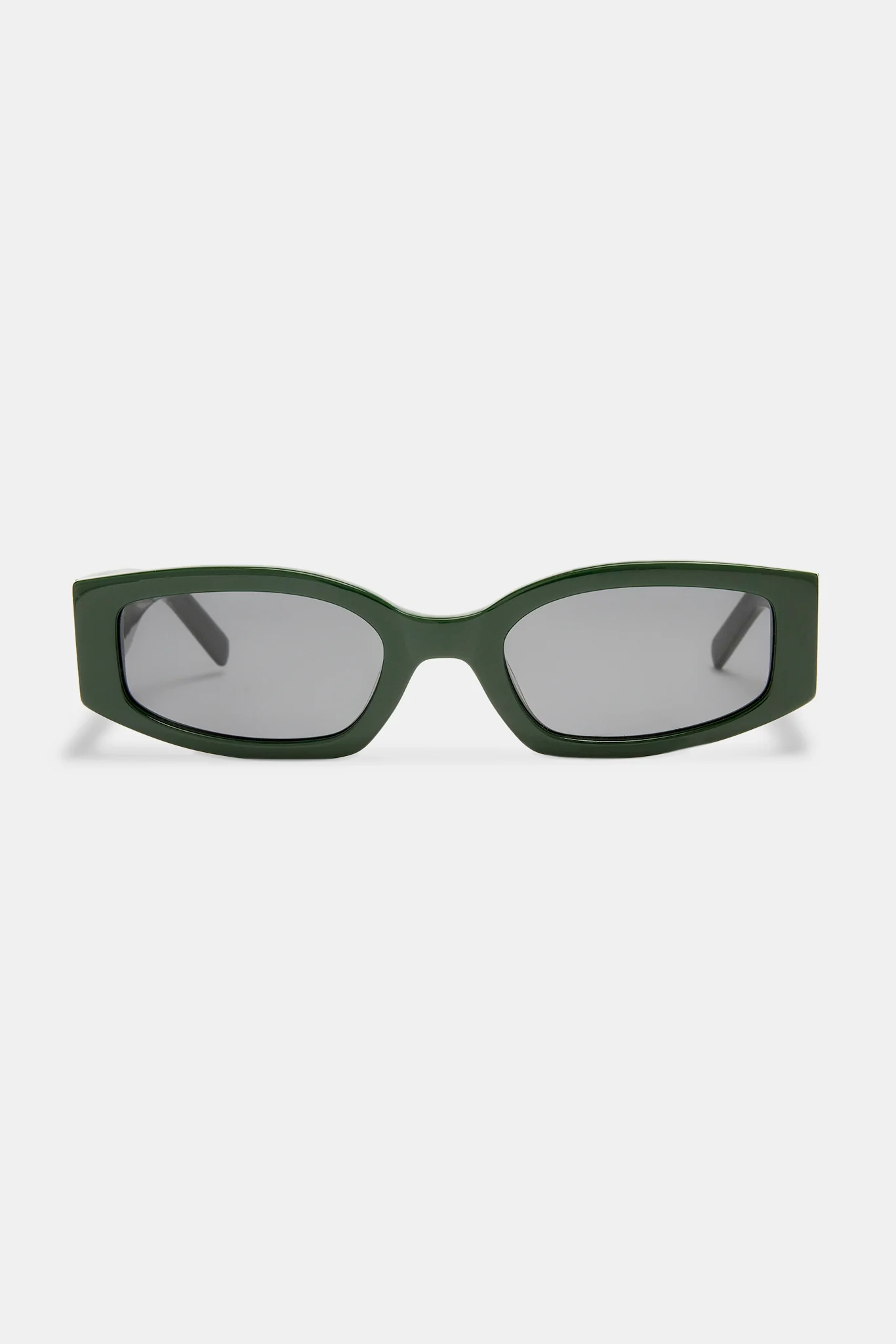 Narrow Lens Sunglasses - Green - Image 4