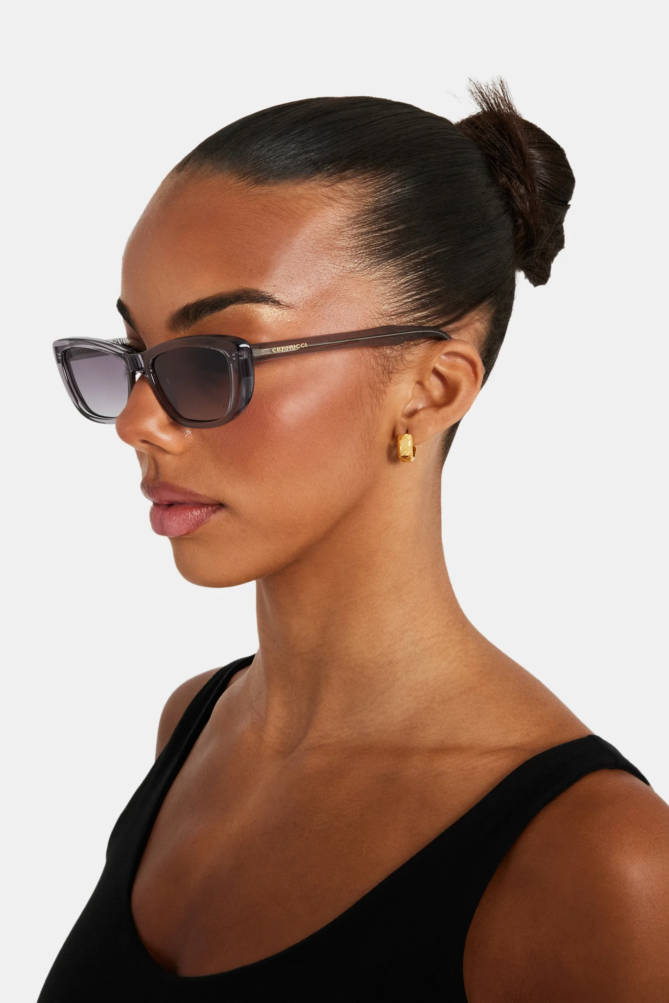 Narrow Sunglasses - Grey - Image 2