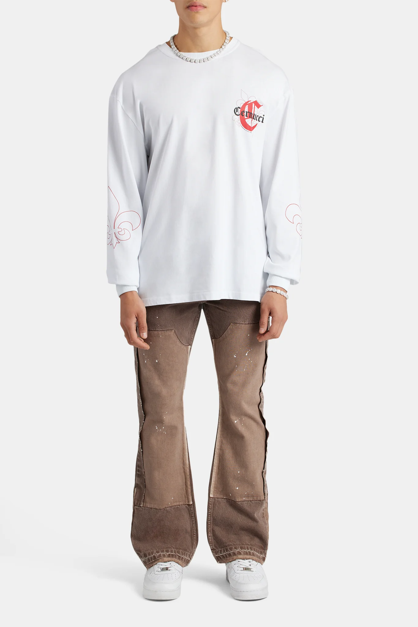 Oversized C Fleur Long Sleeve T-Shirt - Image 3