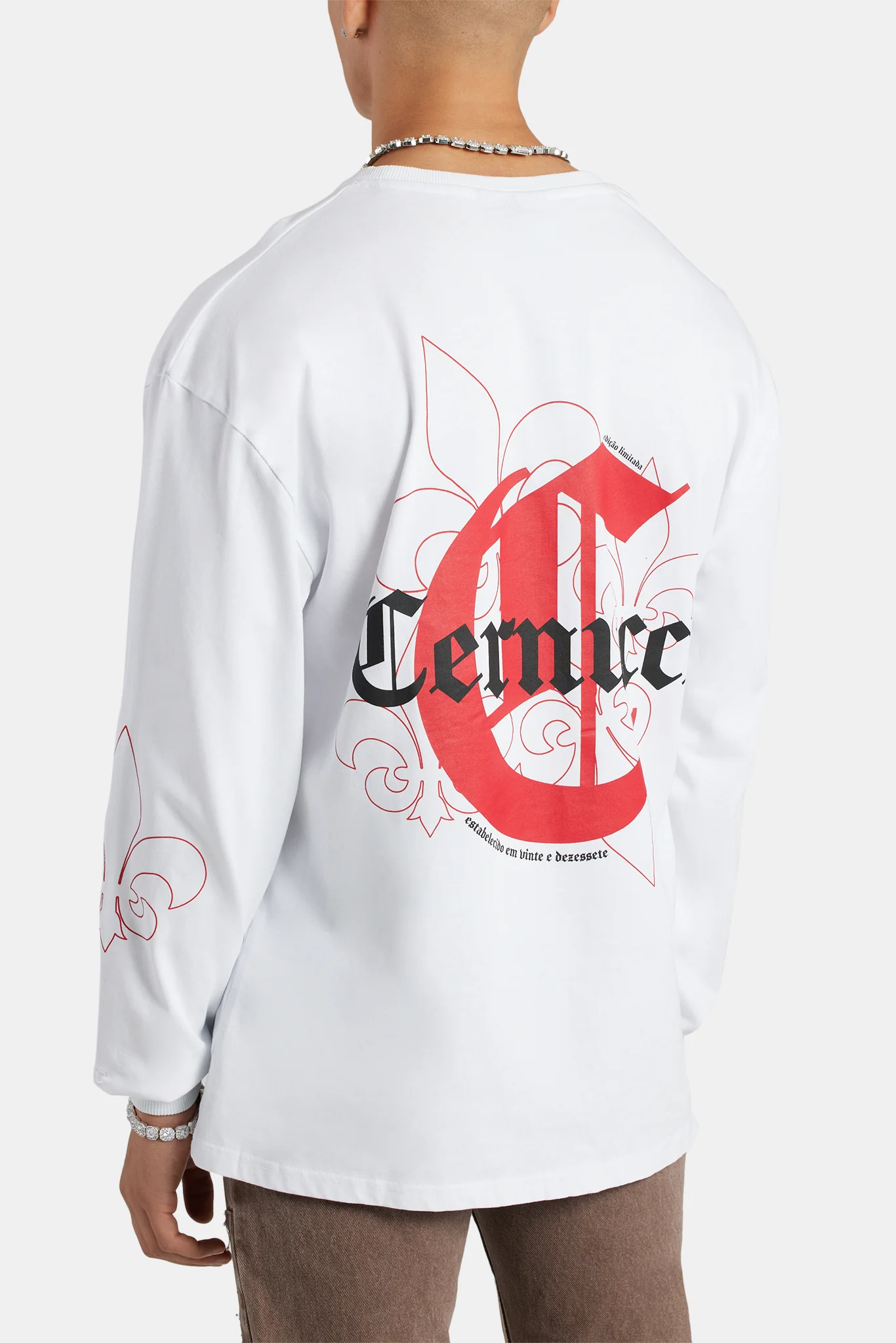 Oversized C Fleur Long Sleeve T-Shirt - Image 4