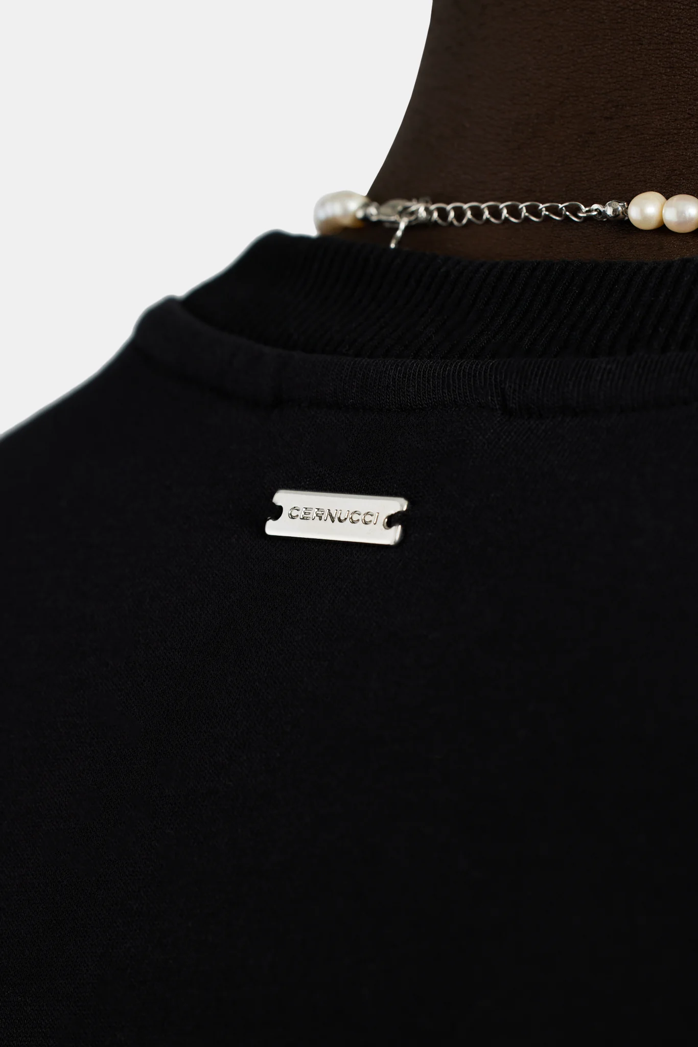 Oversized Iced Print T-Shirt - Black - Image 3