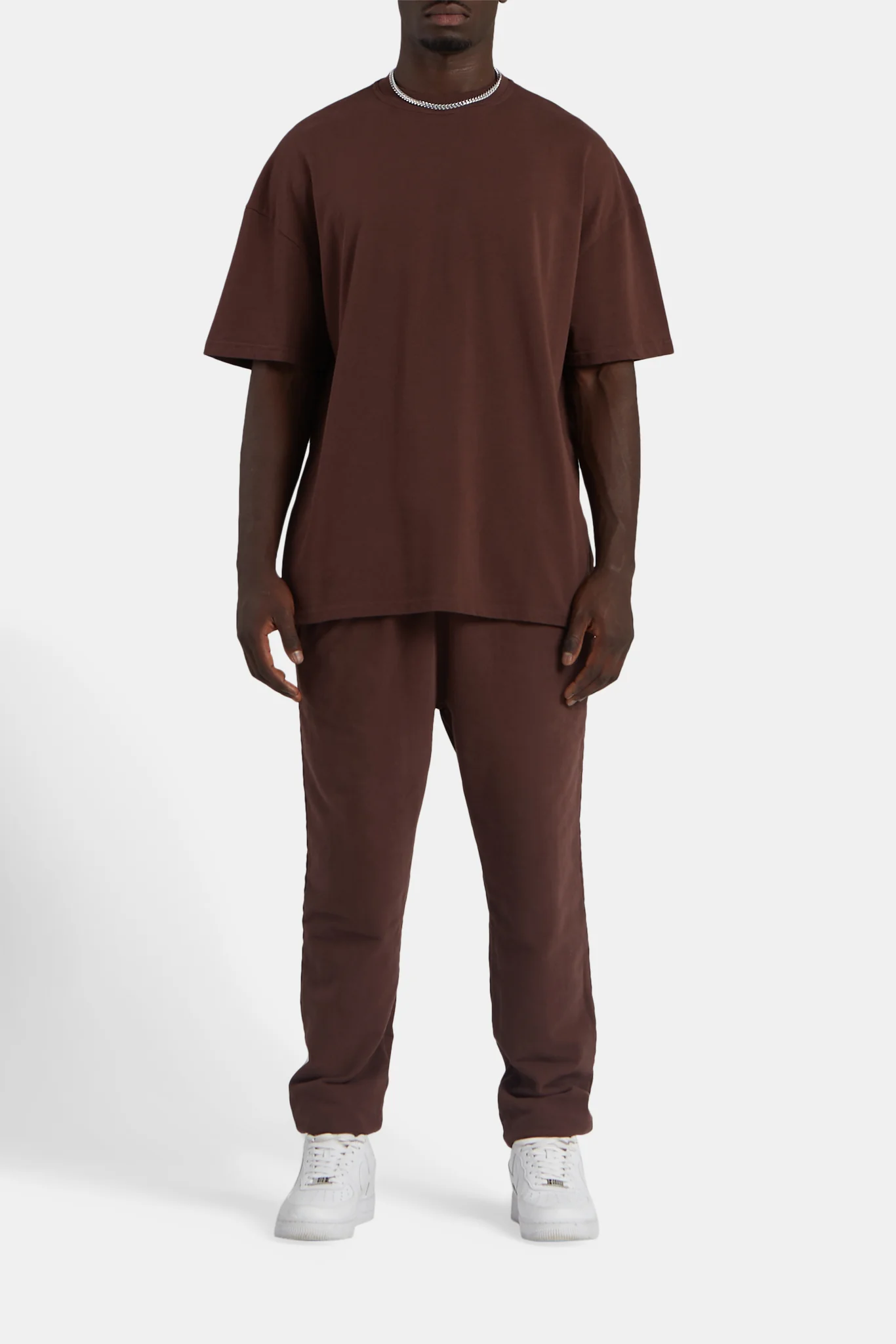 Cernucci Limited Oversized T-Shirt - Chestnut - Image 2