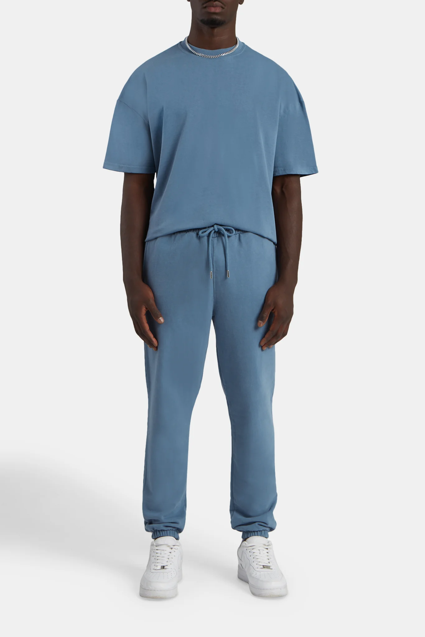 Oversized T-Shirt - Steel Blue - Image 2