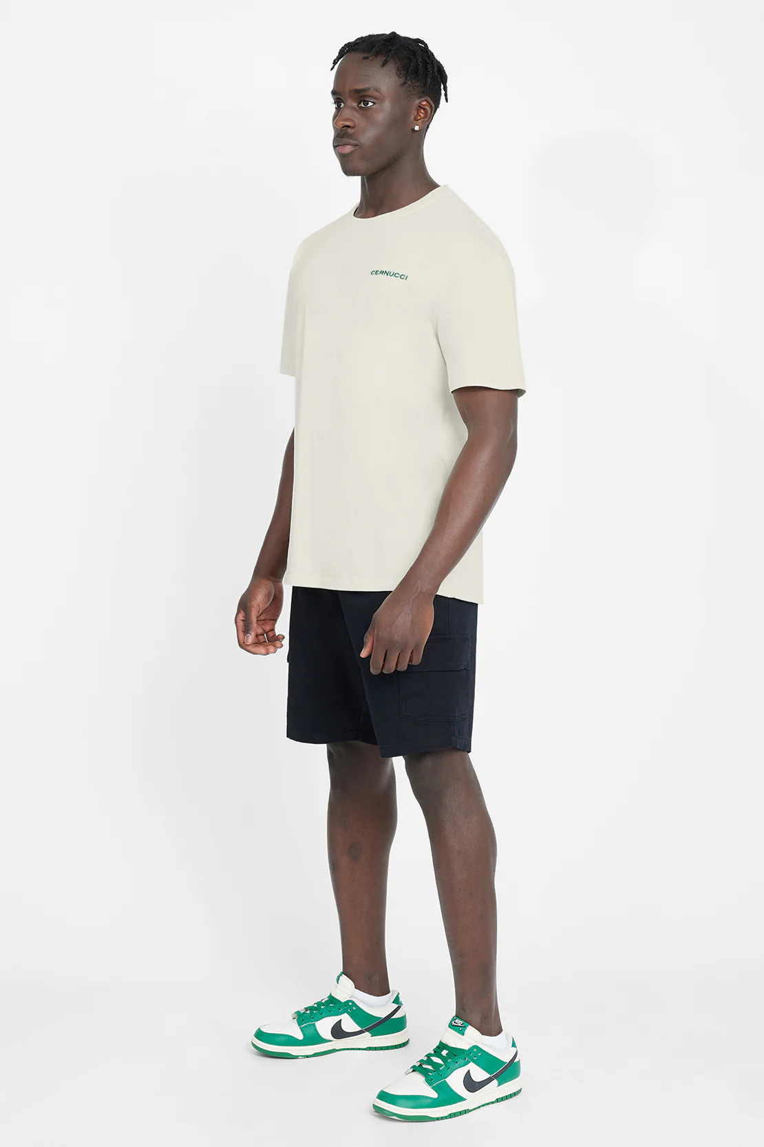 Oversized Yacht Graphic T-Shirt - Ecru - Image 5