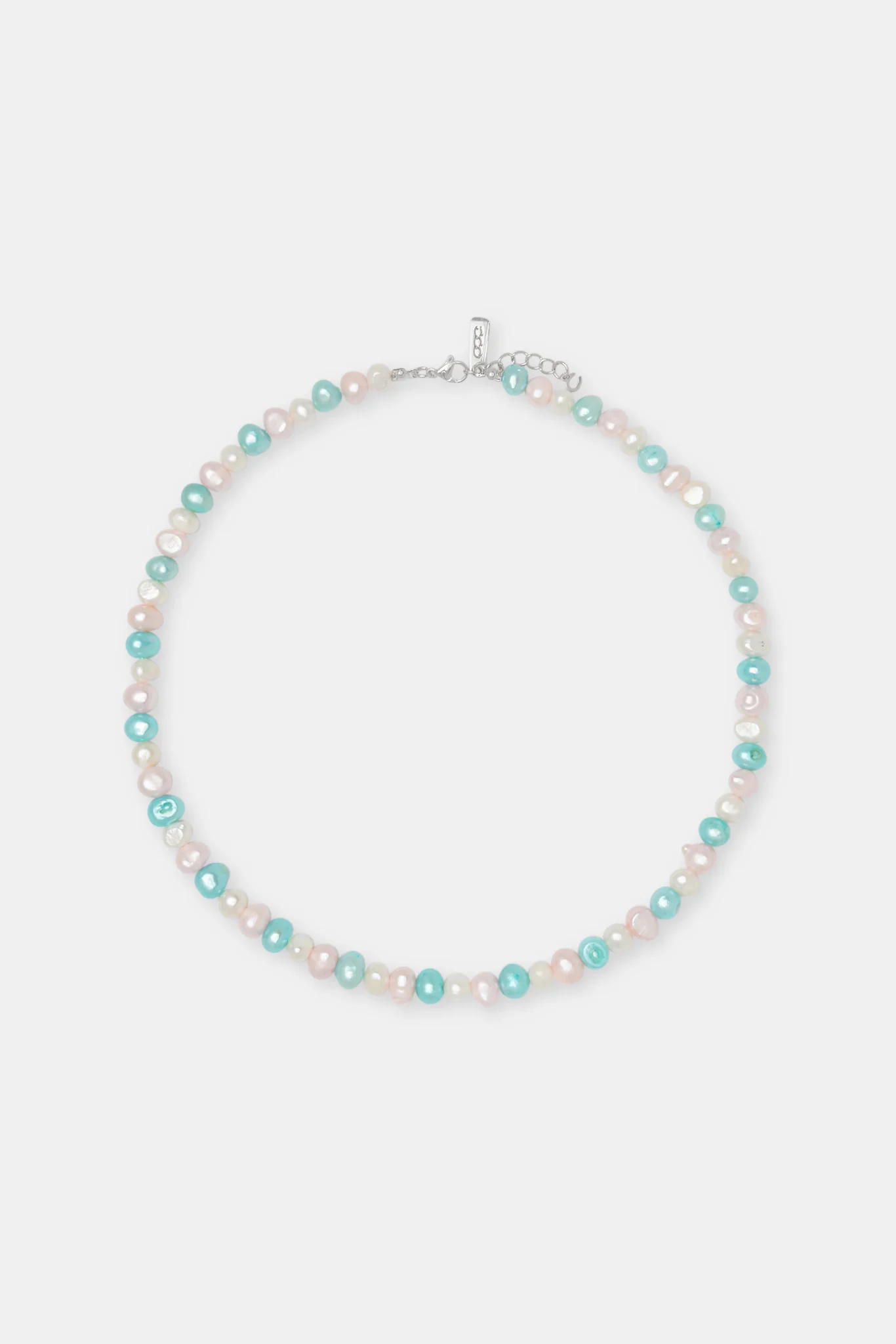 Pastel Freshwater Pearl Necklace - 6mm - Image 2