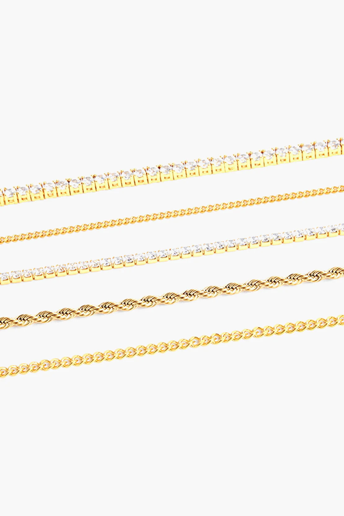 Plain Cross Pendant - Gold - Image 3