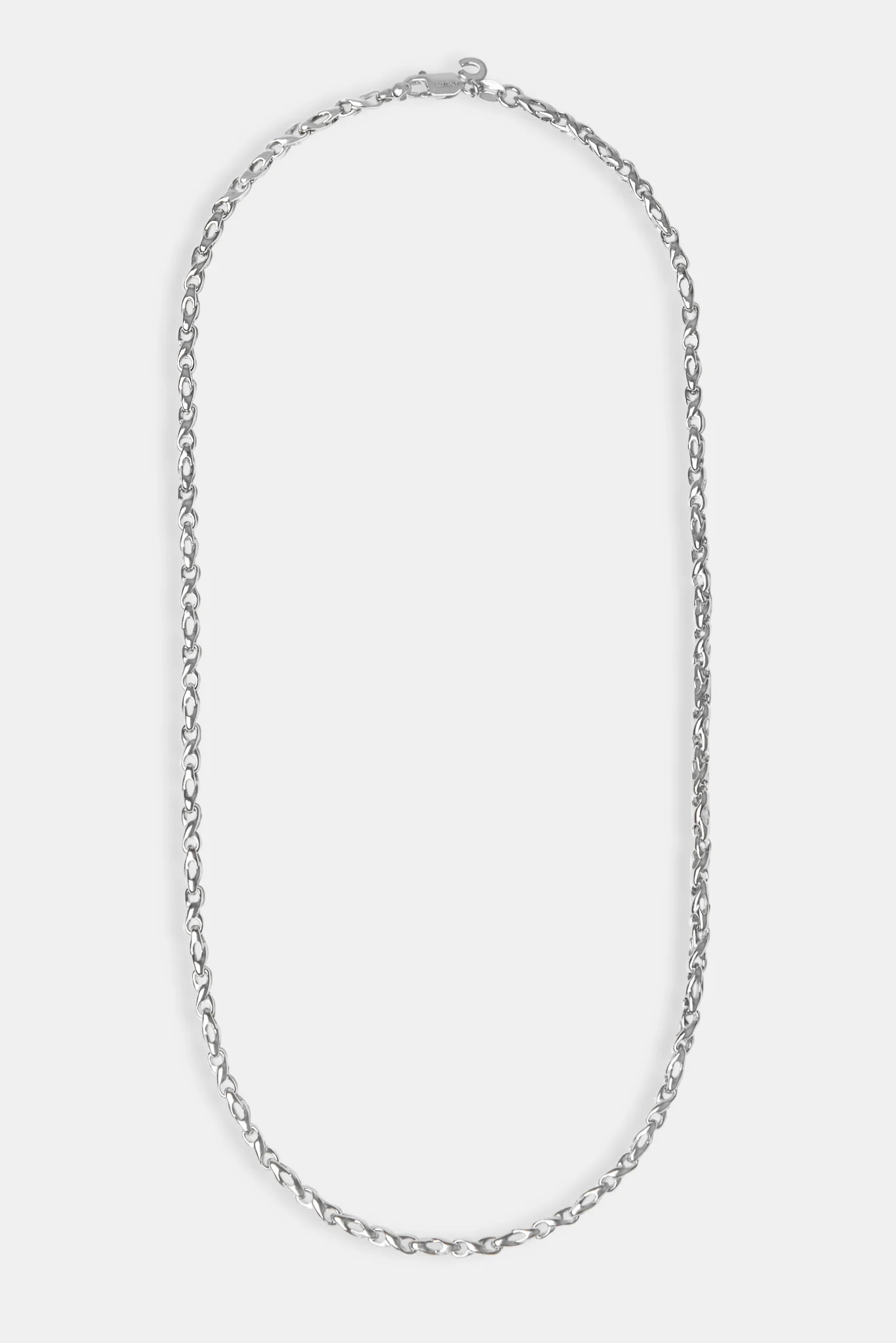Polished 3D Infinity Chain - 3mm - Image 3