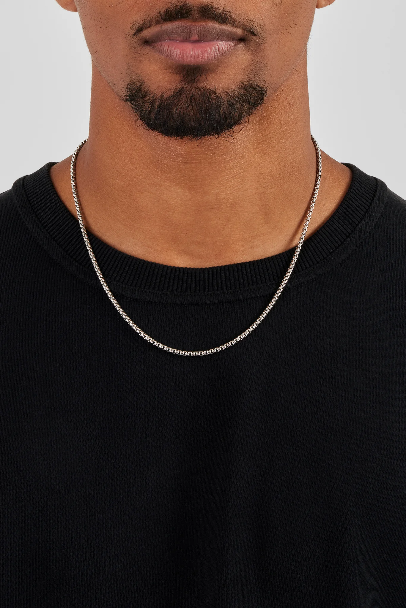 Polished Box Chain - 3mm