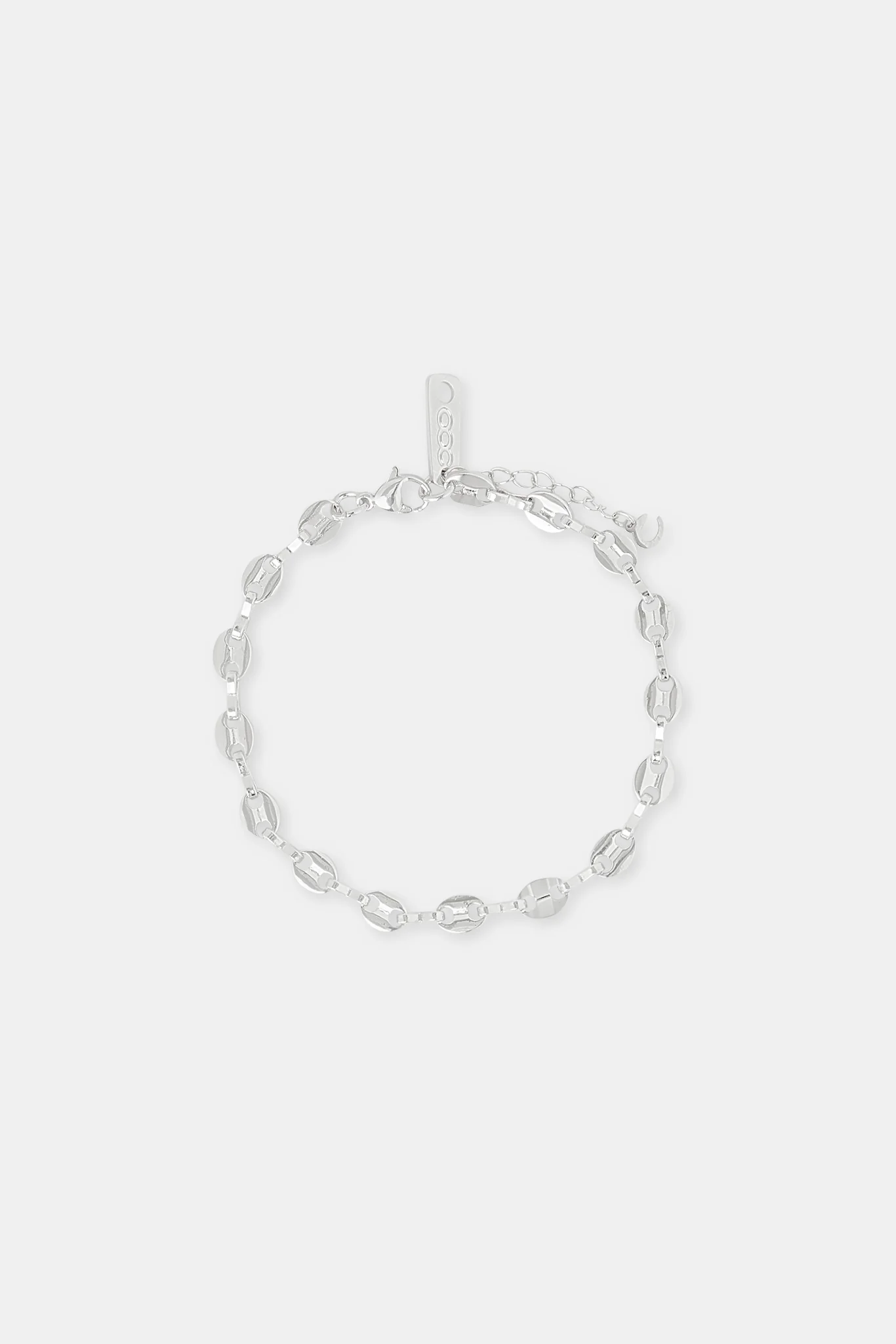 Polished Coffee Bean Bracelet - 5mm - Image 2