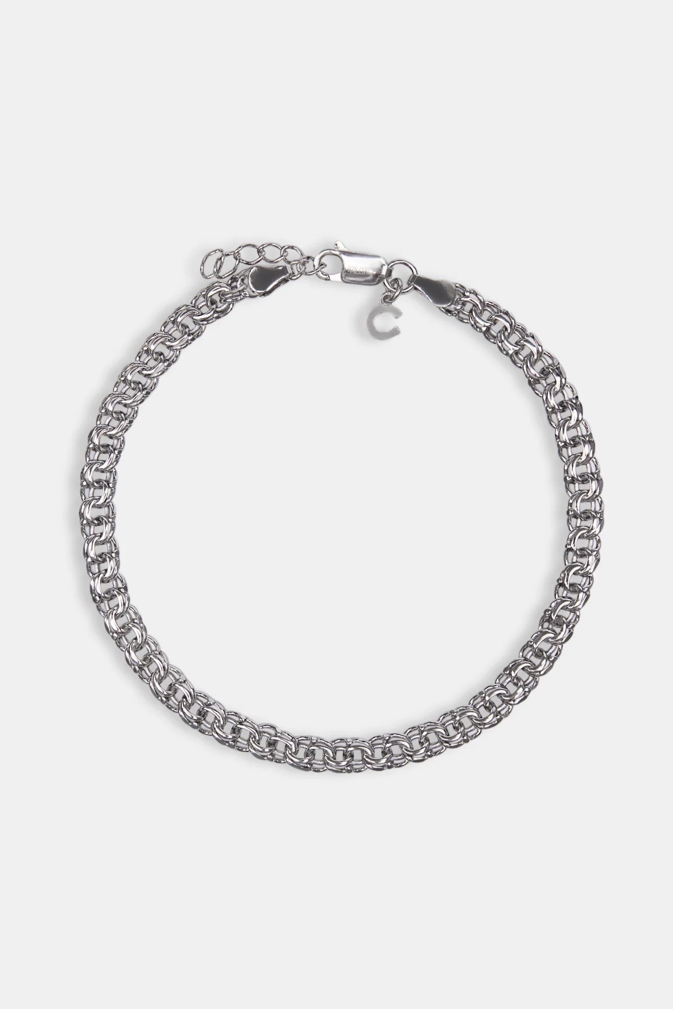Polished Infinity Bracelet - 5mm - Image 2