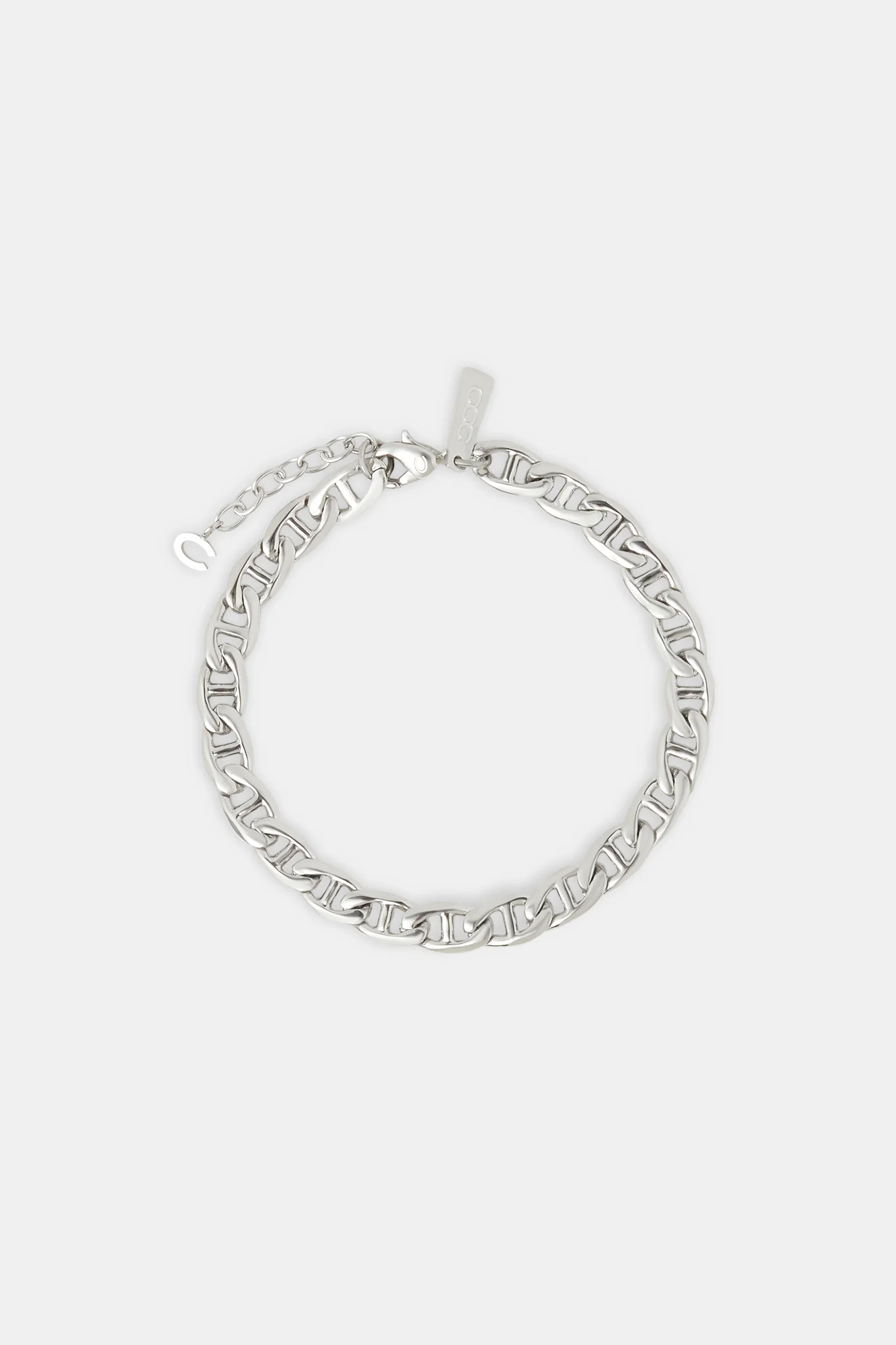 Polished Mariner Link Bracelet - 6mm - Image 2