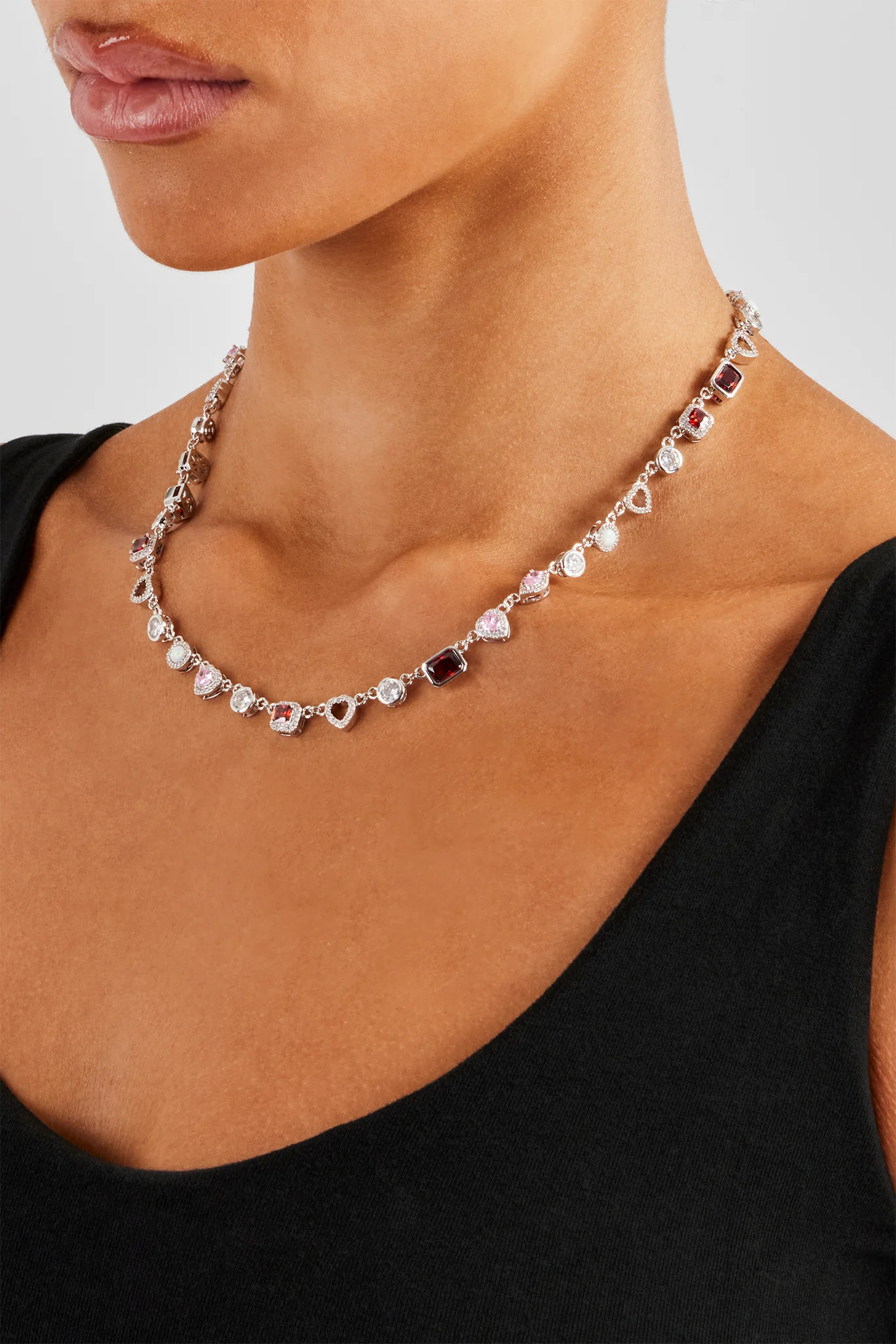 Red Heart Multi Gem Chain - 6mm - Image 3