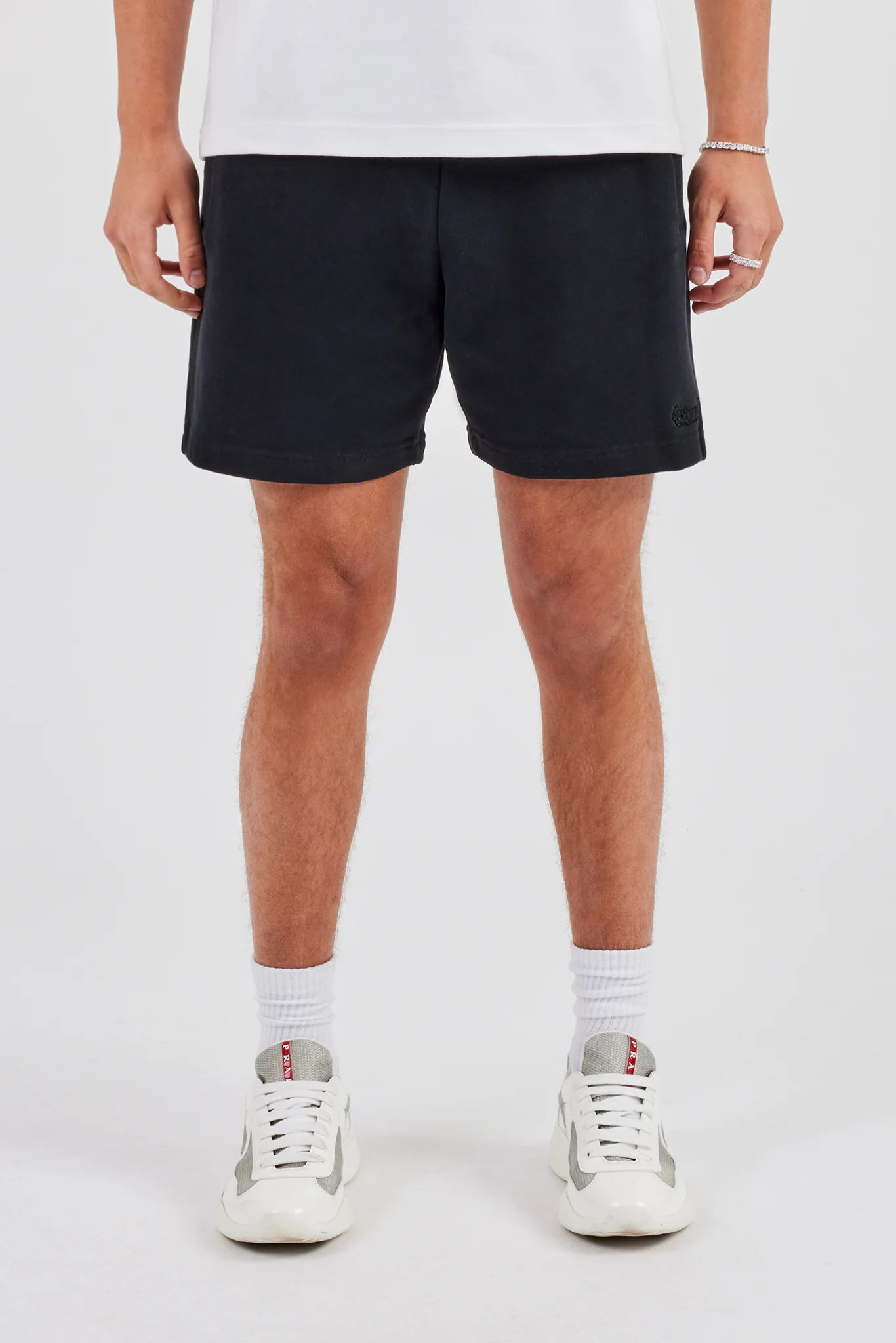 Regular Jersey Short - Black - Image 2