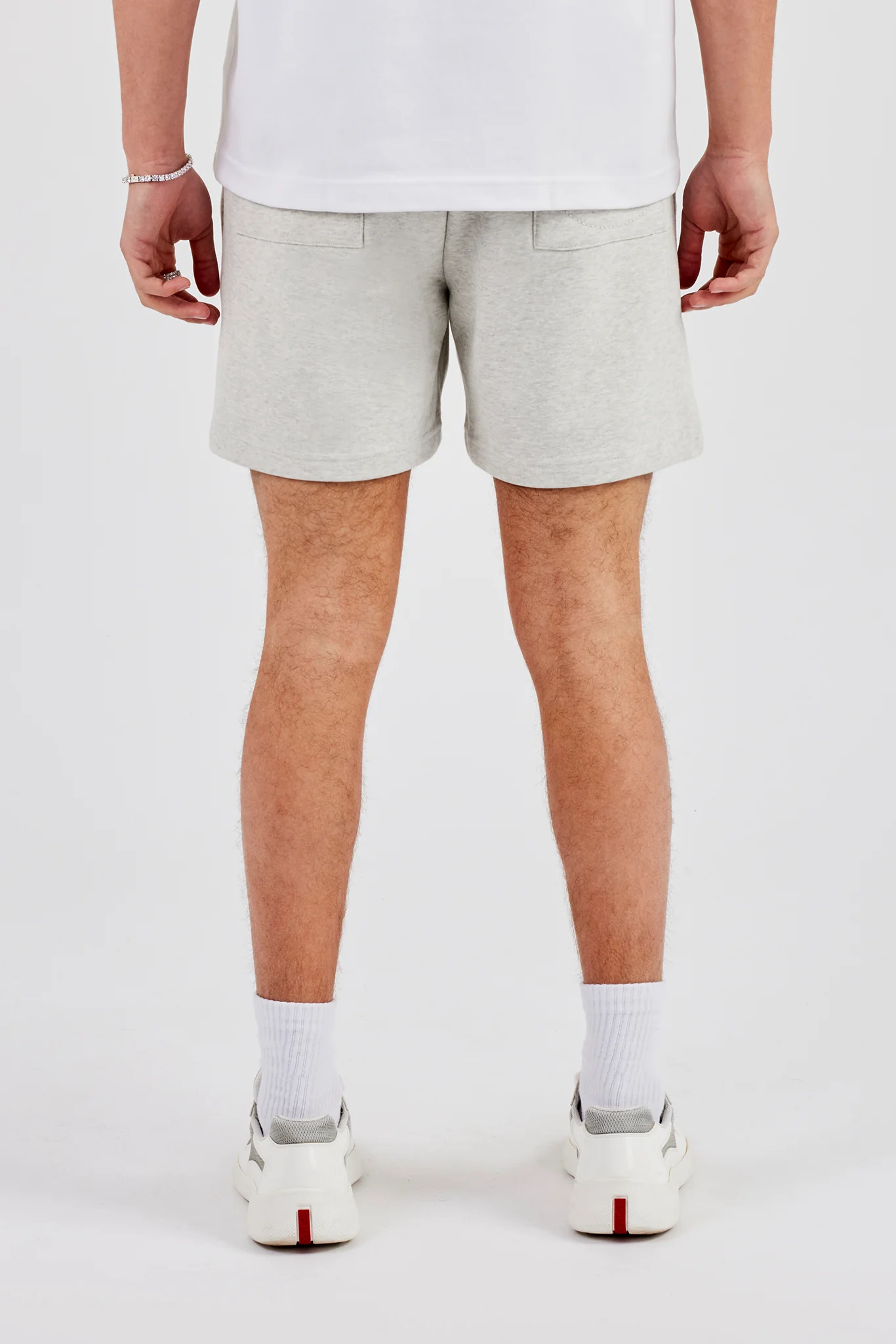 Regular Jersey Short - Grey Marl - Image 3