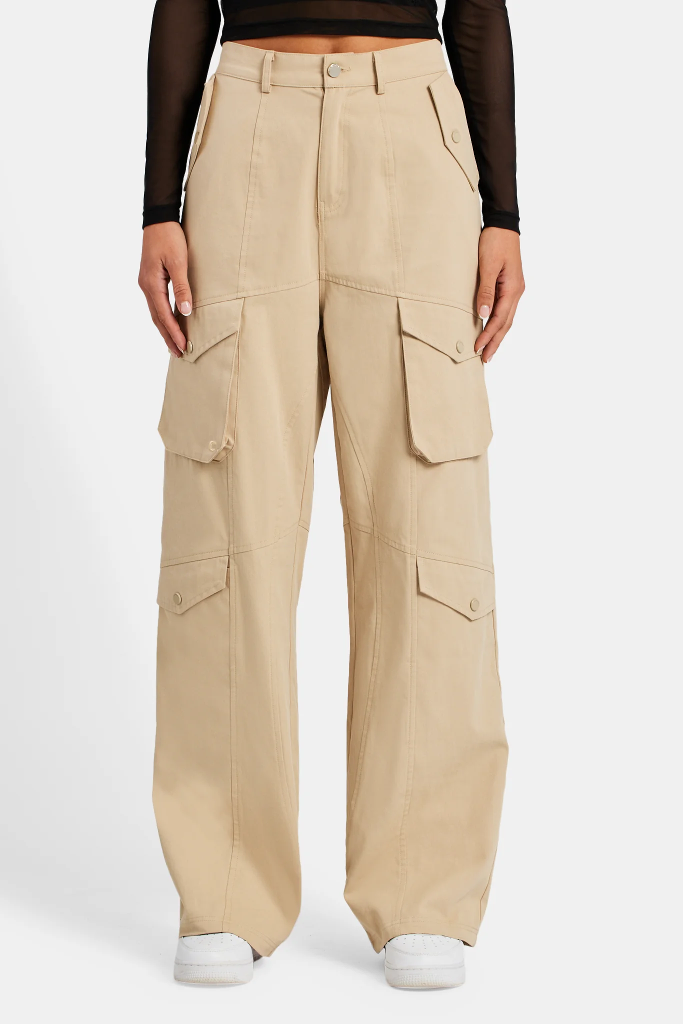 Relaxed Fit Multi Pocket Cargo Trouser - Image 2