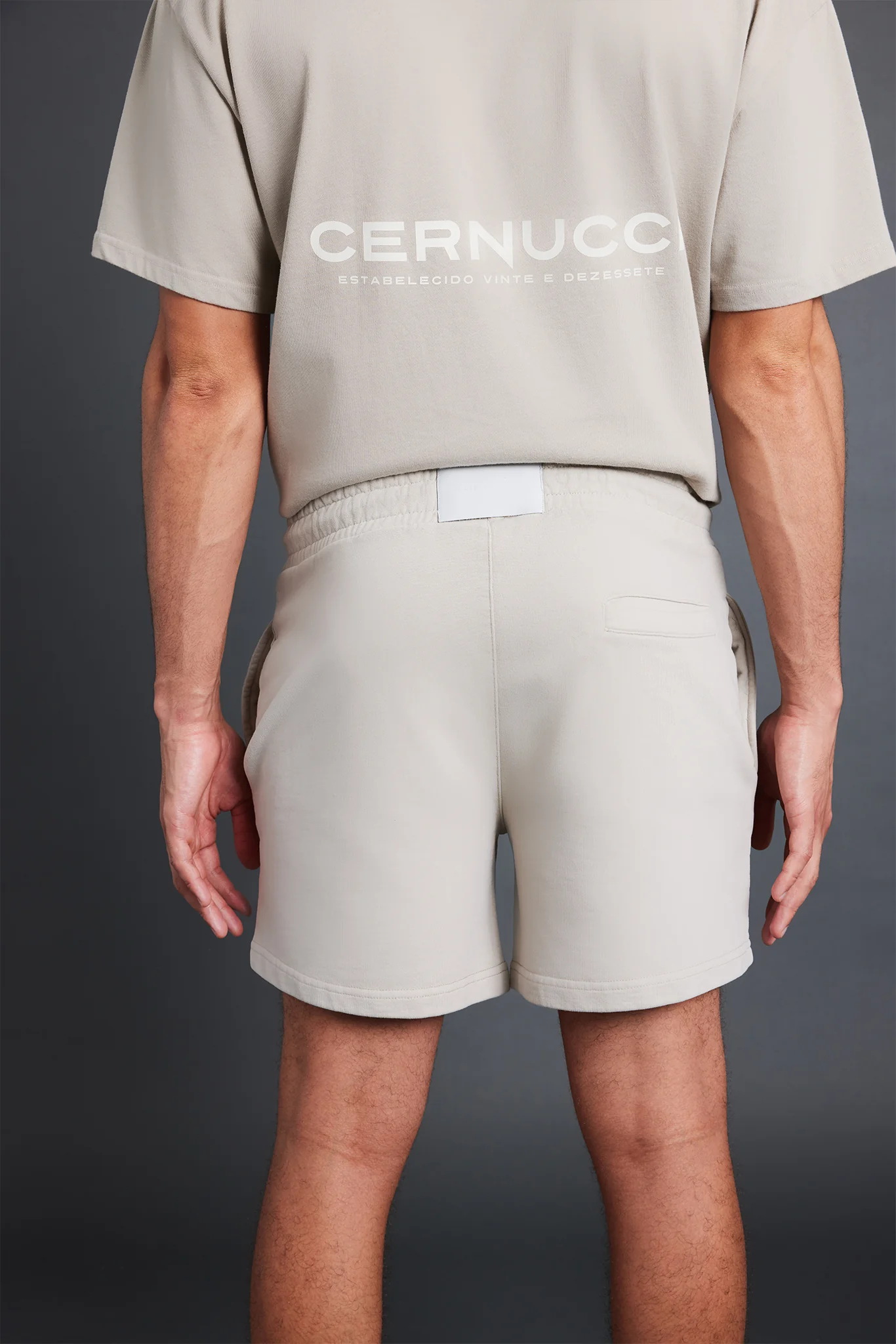 Relaxed Shorts - Stone - Image 5