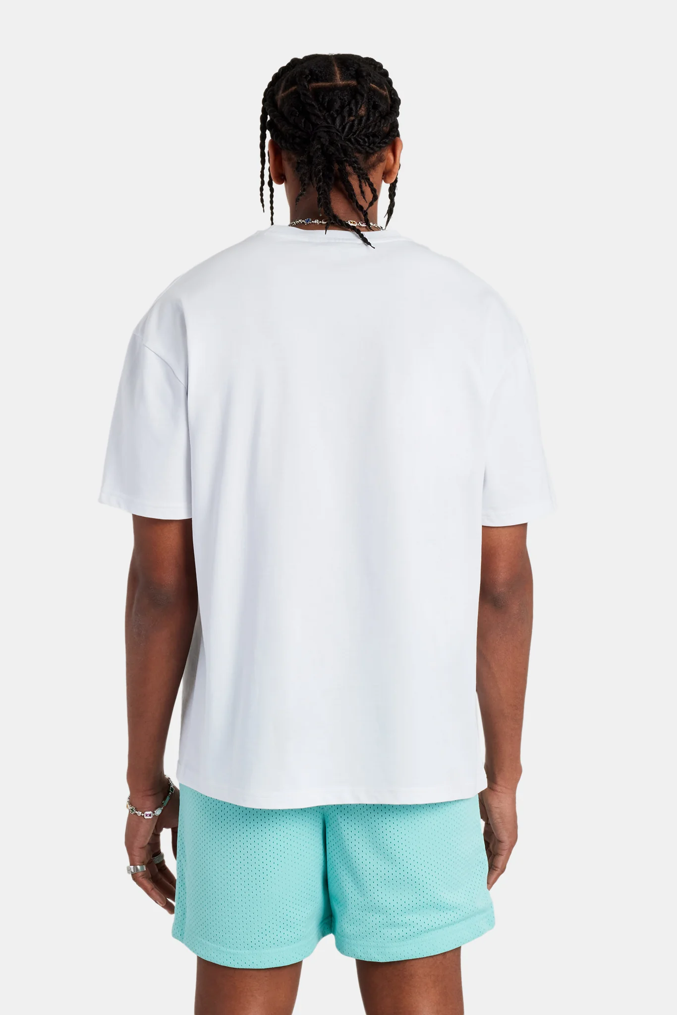 Rio Beach Football Oversized T-Shirt - White - Image 4