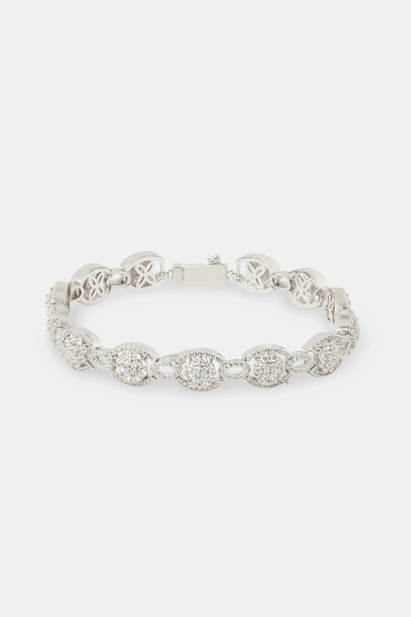 Round Cluster Link Bracelet - 10mm - Image 2