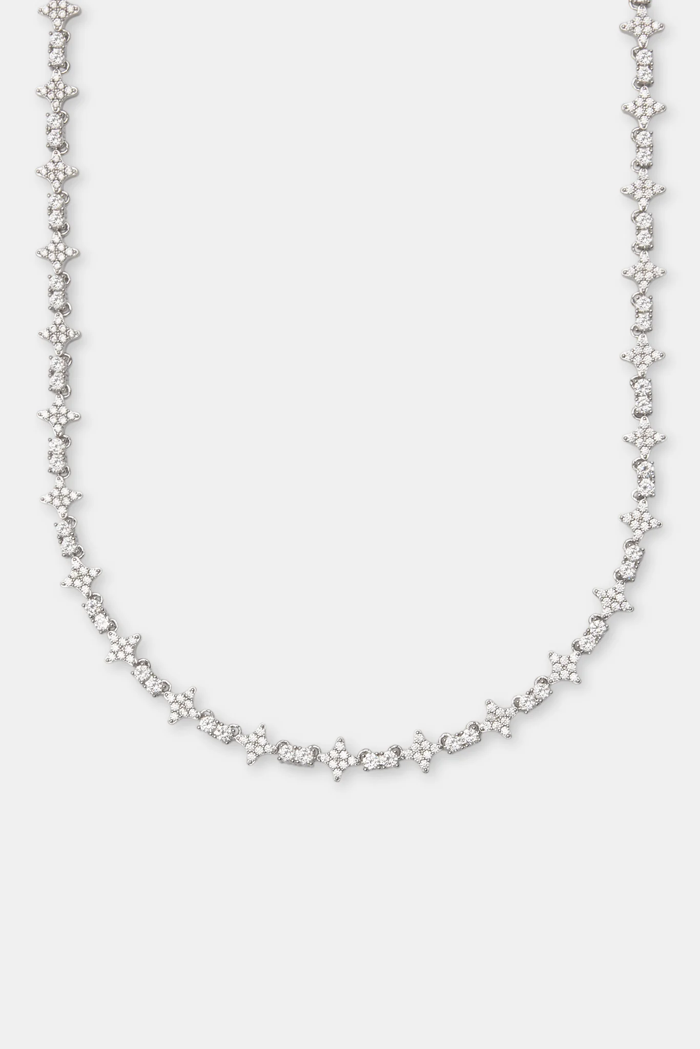 Round & Star Iced Chain - Image 2