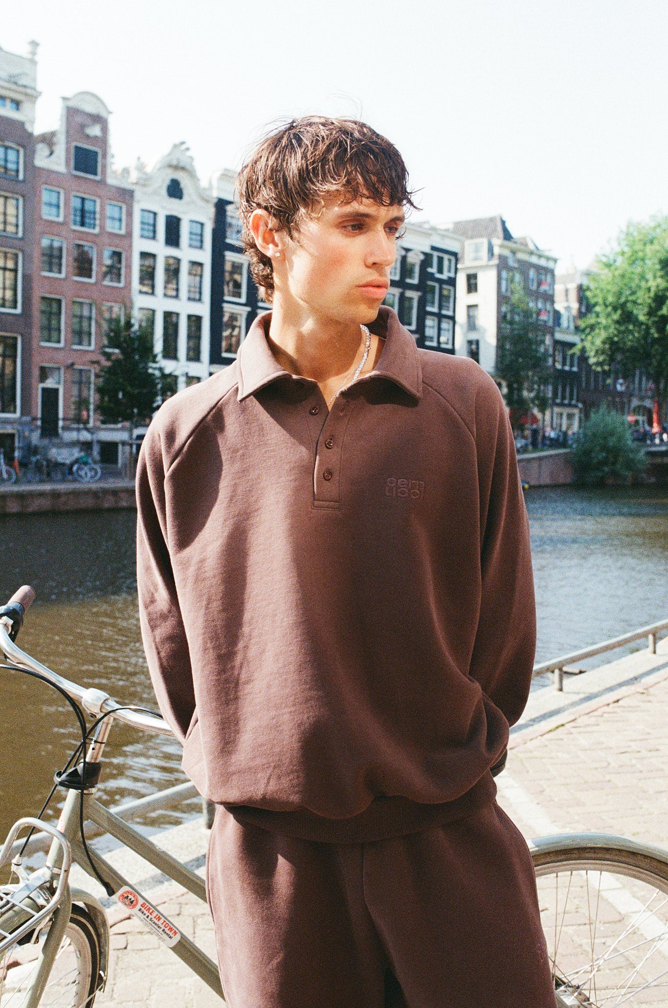 Rugby Sweater - Coffee - Image 2