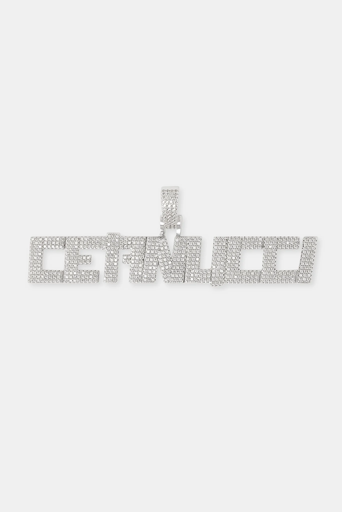 Samurai Font Pendant - 15mm - Image 2