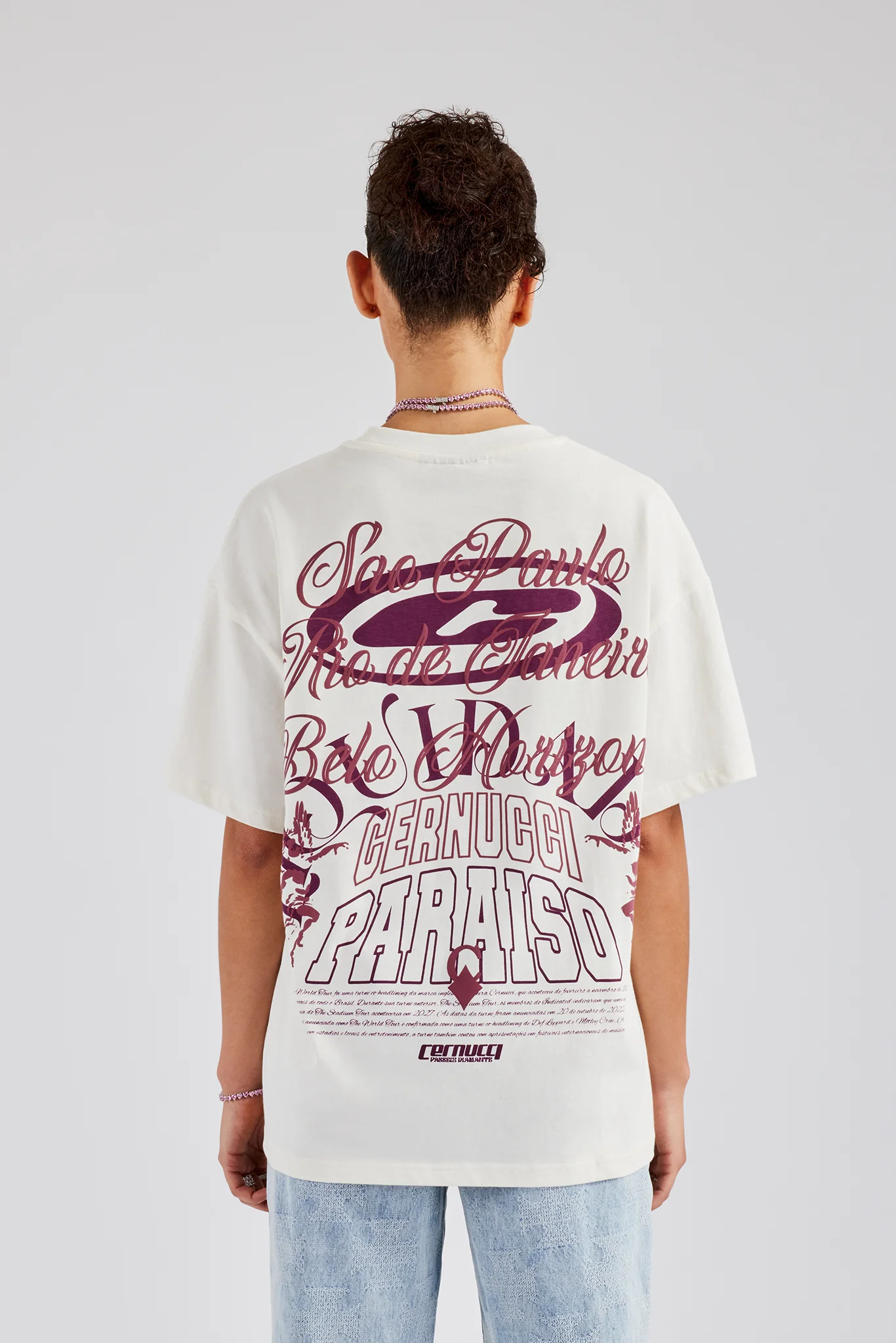 Sao Paulo Oversized T-Shirt - Off White - Image 4