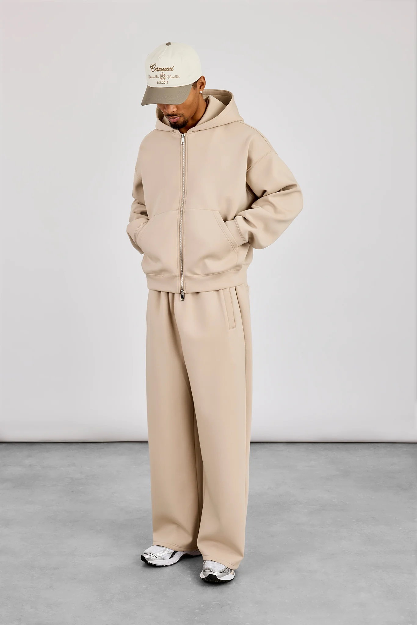 Scuba Baggy Fit Trouser - Stone - Image 2