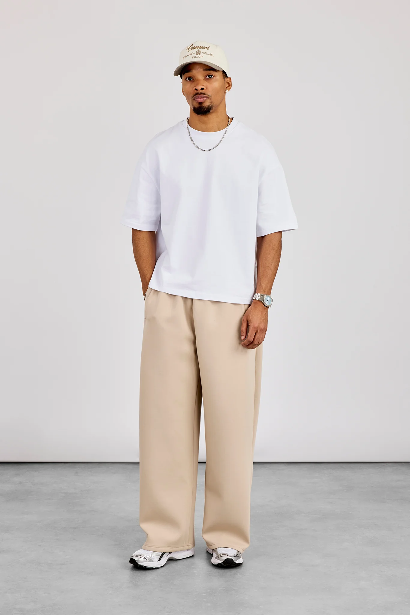 Scuba Baggy Fit Trouser - Stone - Image 3