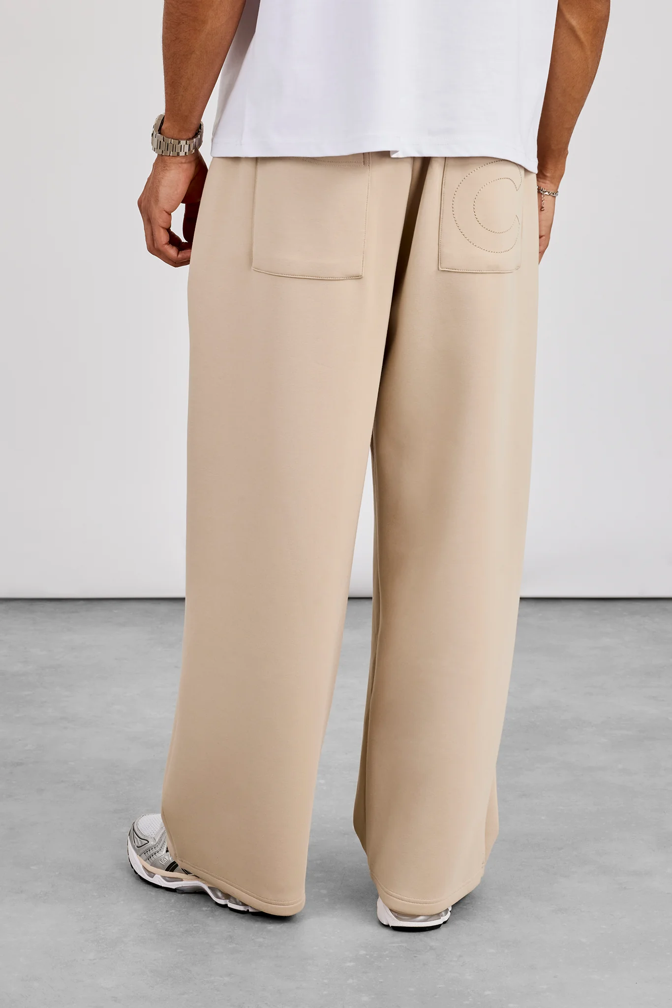 Scuba Baggy Fit Trouser - Stone - Image 4