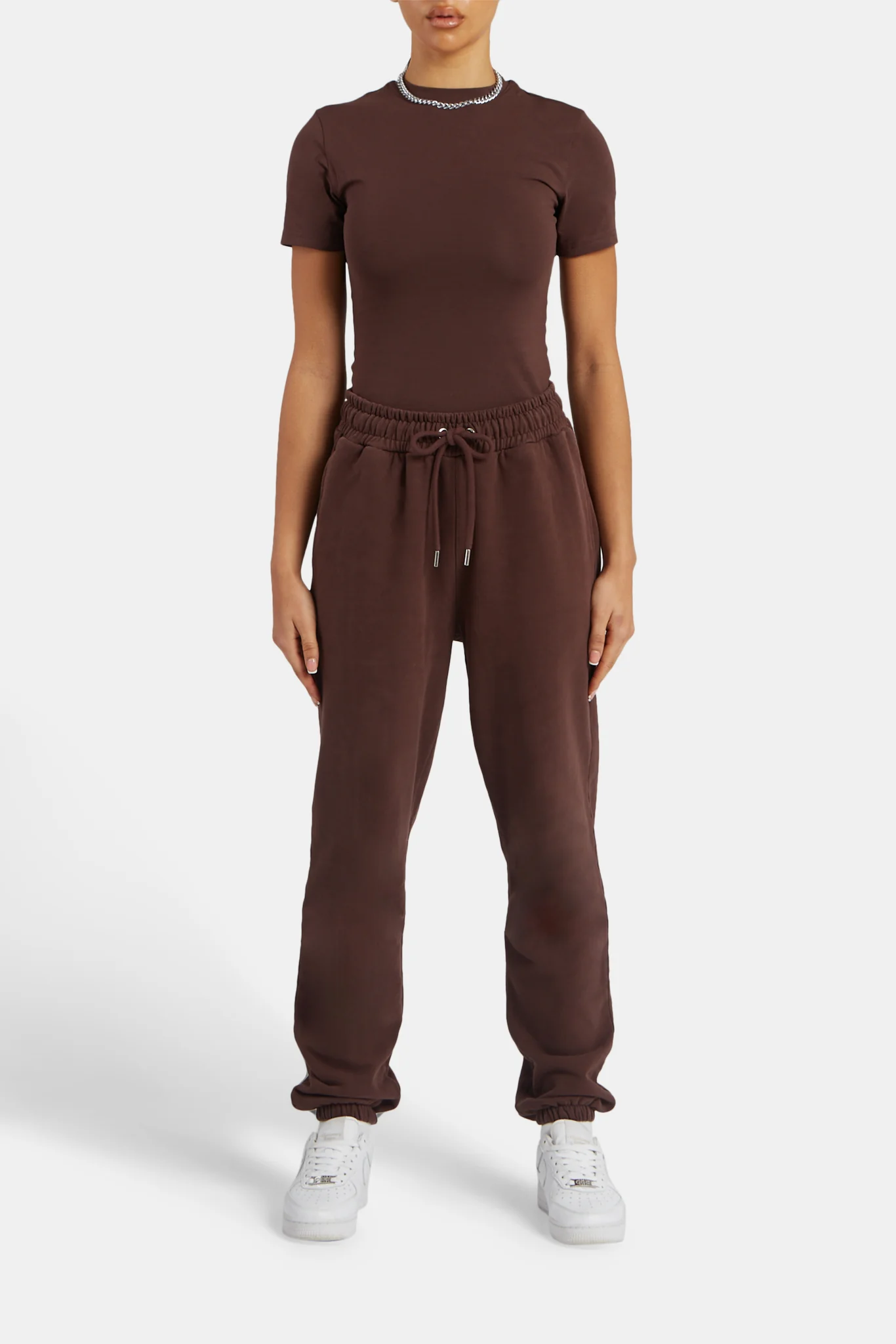 Short Sleeve Top - Chestnut - Image 3