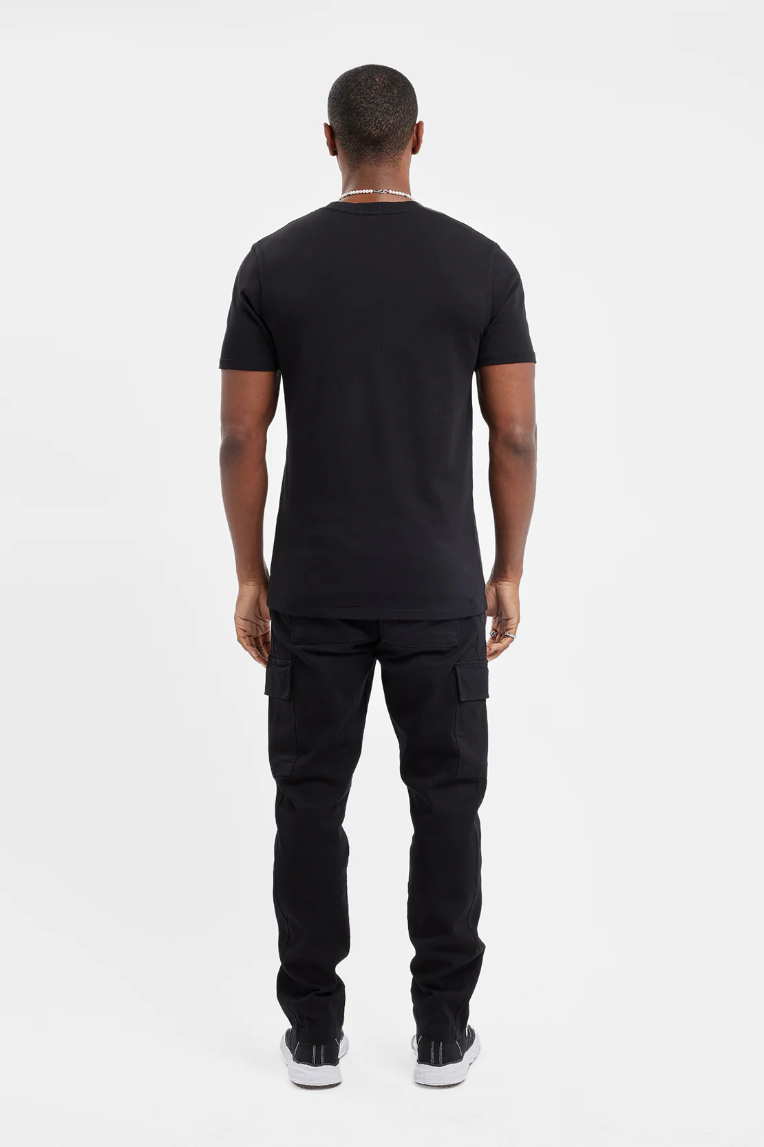 Slim Fit C T-Shirt - Black - Image 5