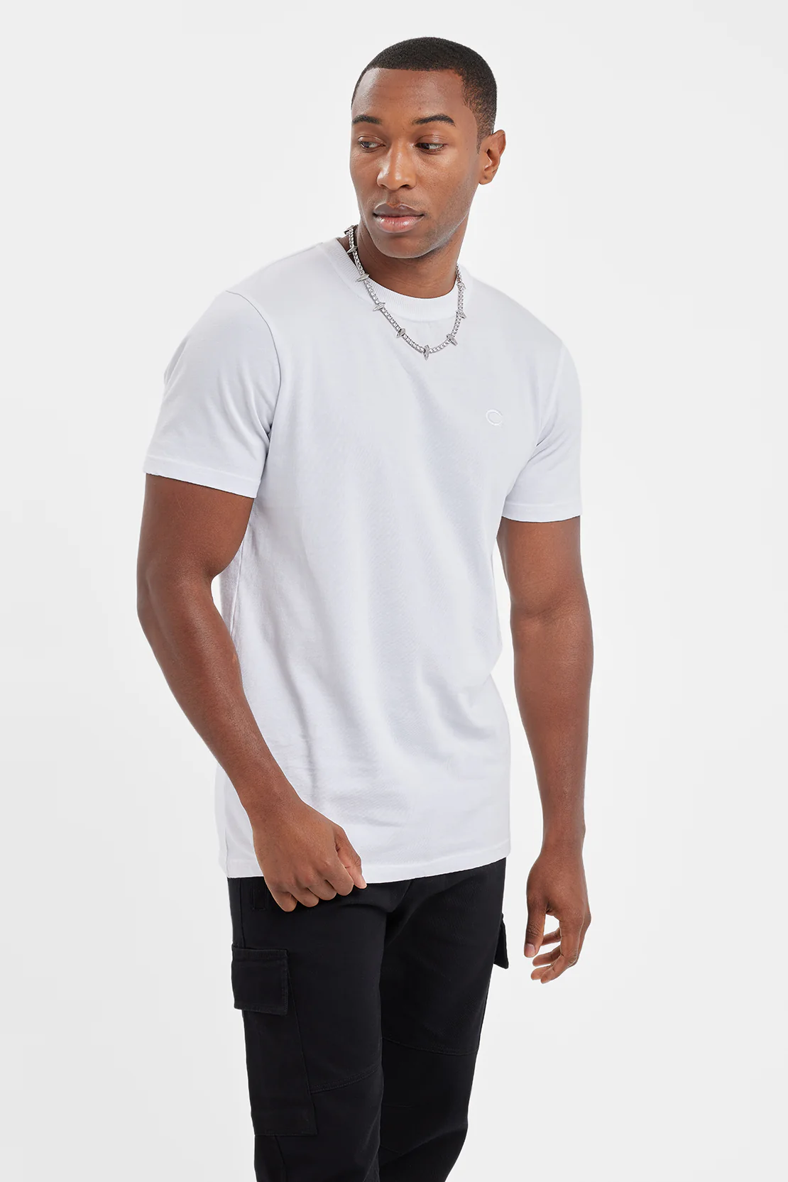 Slim Fit C T-Shirt - White - Image 3