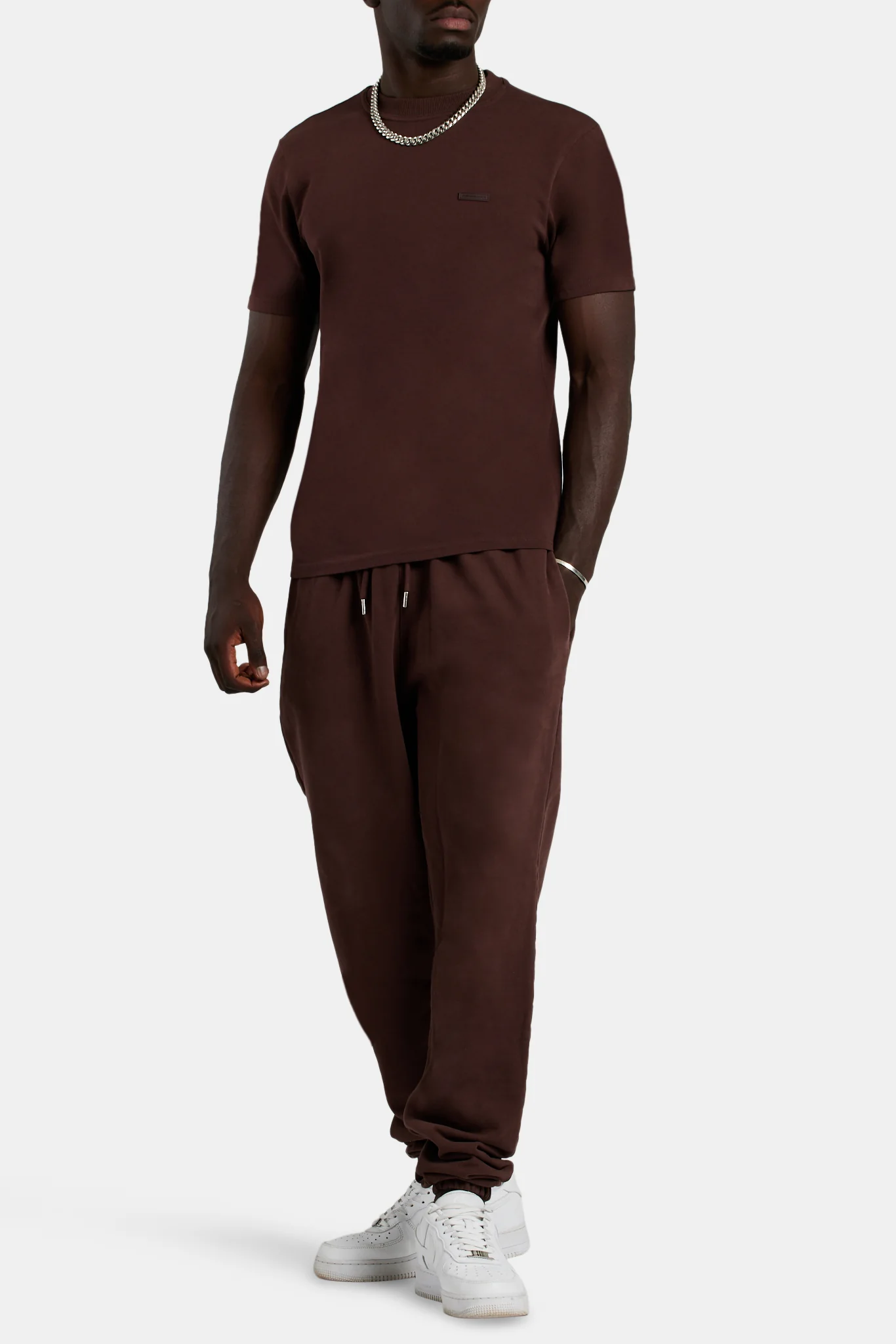 Slim Fit T-Shirt - Chestnut - Image 2