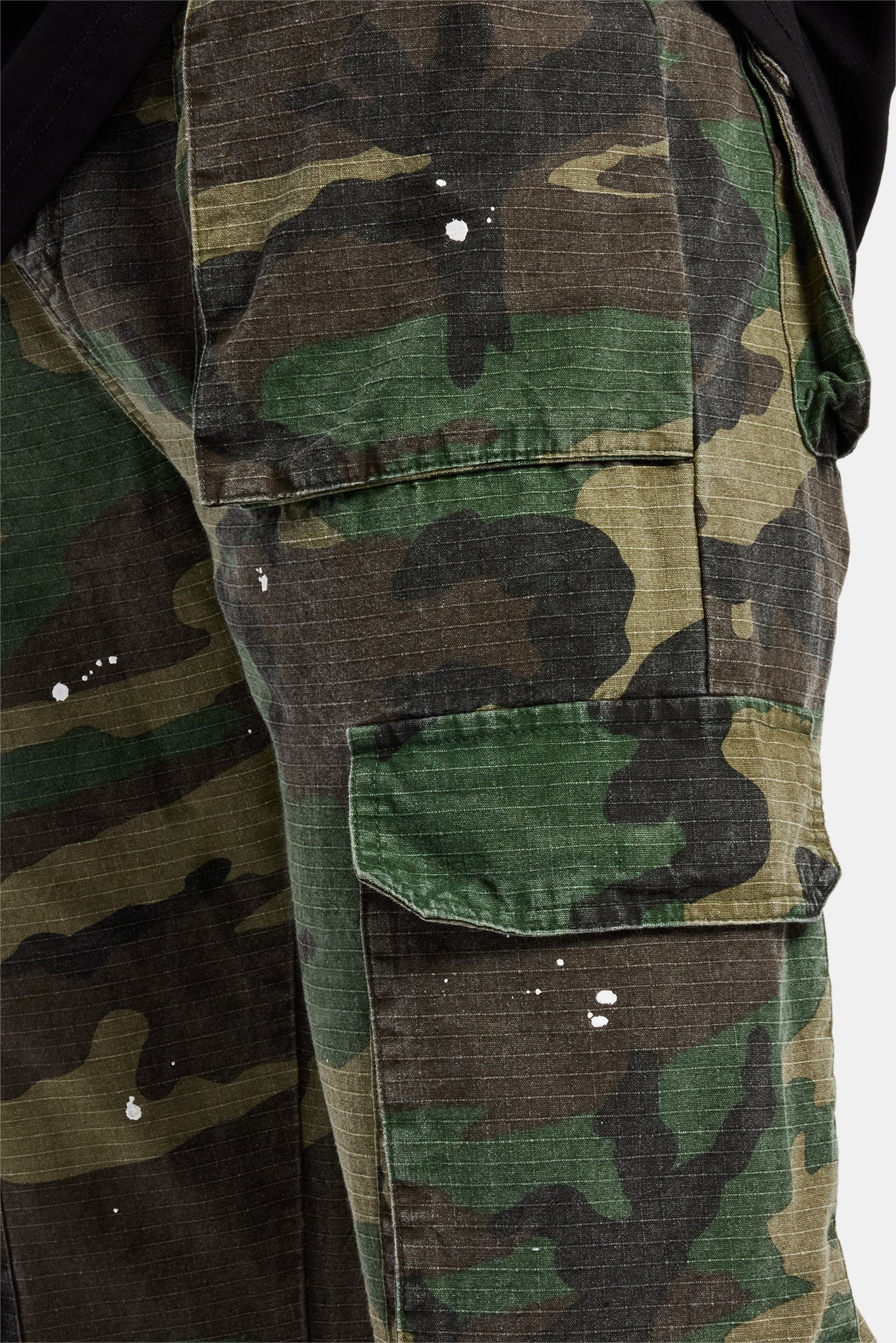Stacked Leg Camo Cargo Trouser  - Camo - Image 2