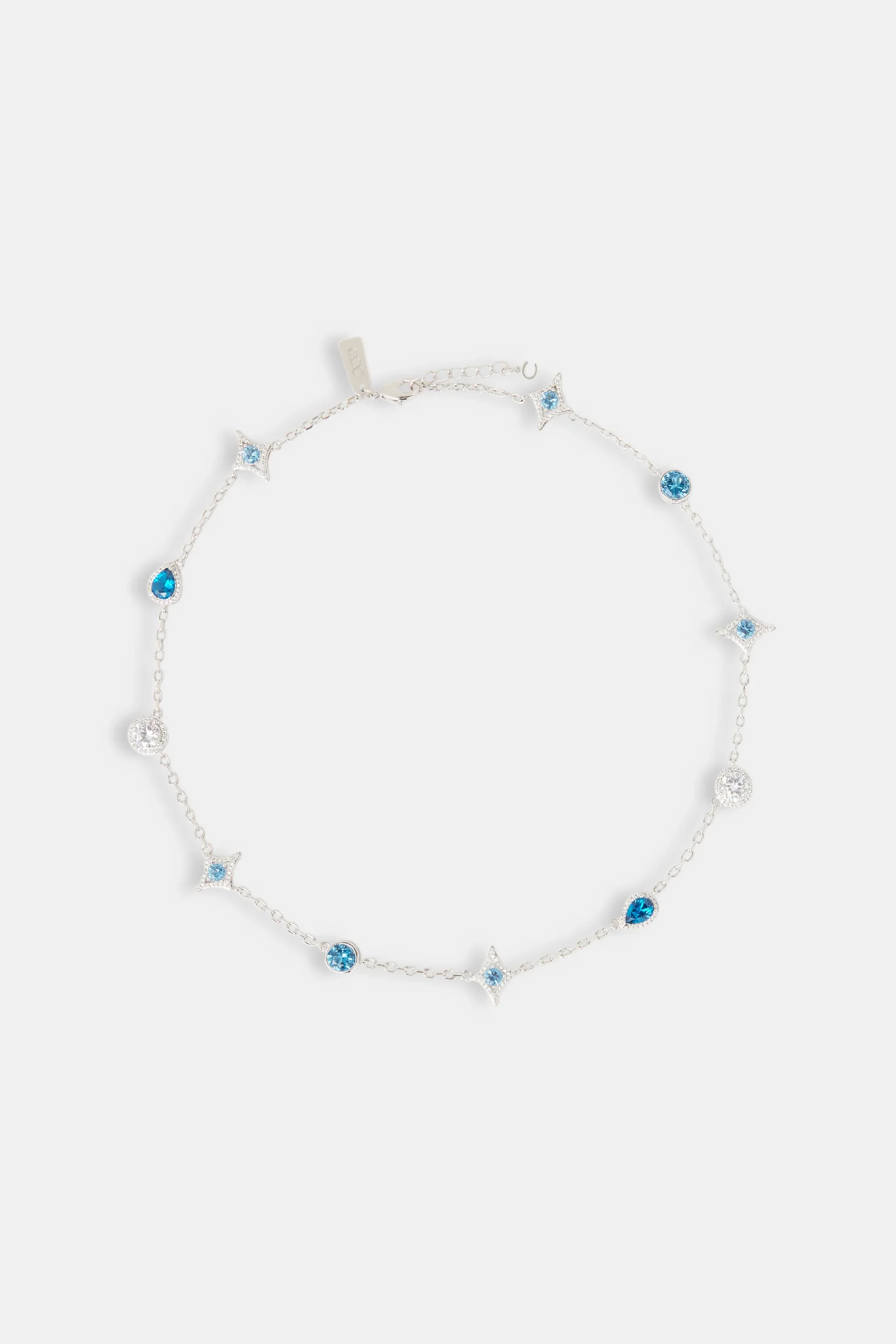 Star Motif Gemstone Rolo Chain - 10mm - Image 4