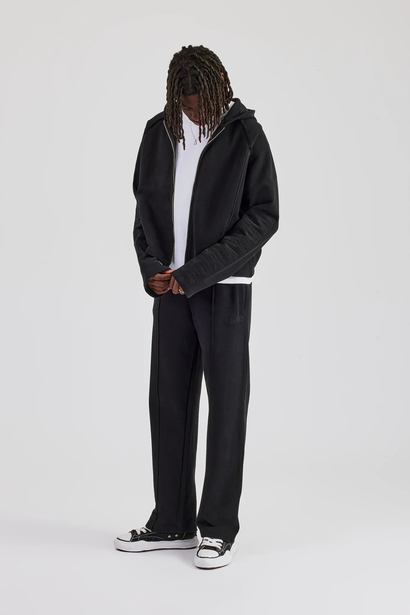 Straight Leg Jogger - Black - Image 5